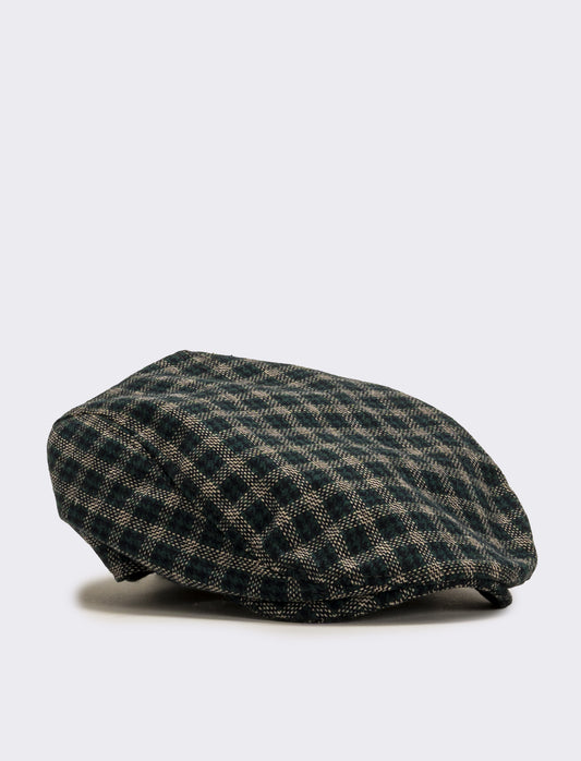 Cappello coppola vari pattern uomo - Verde