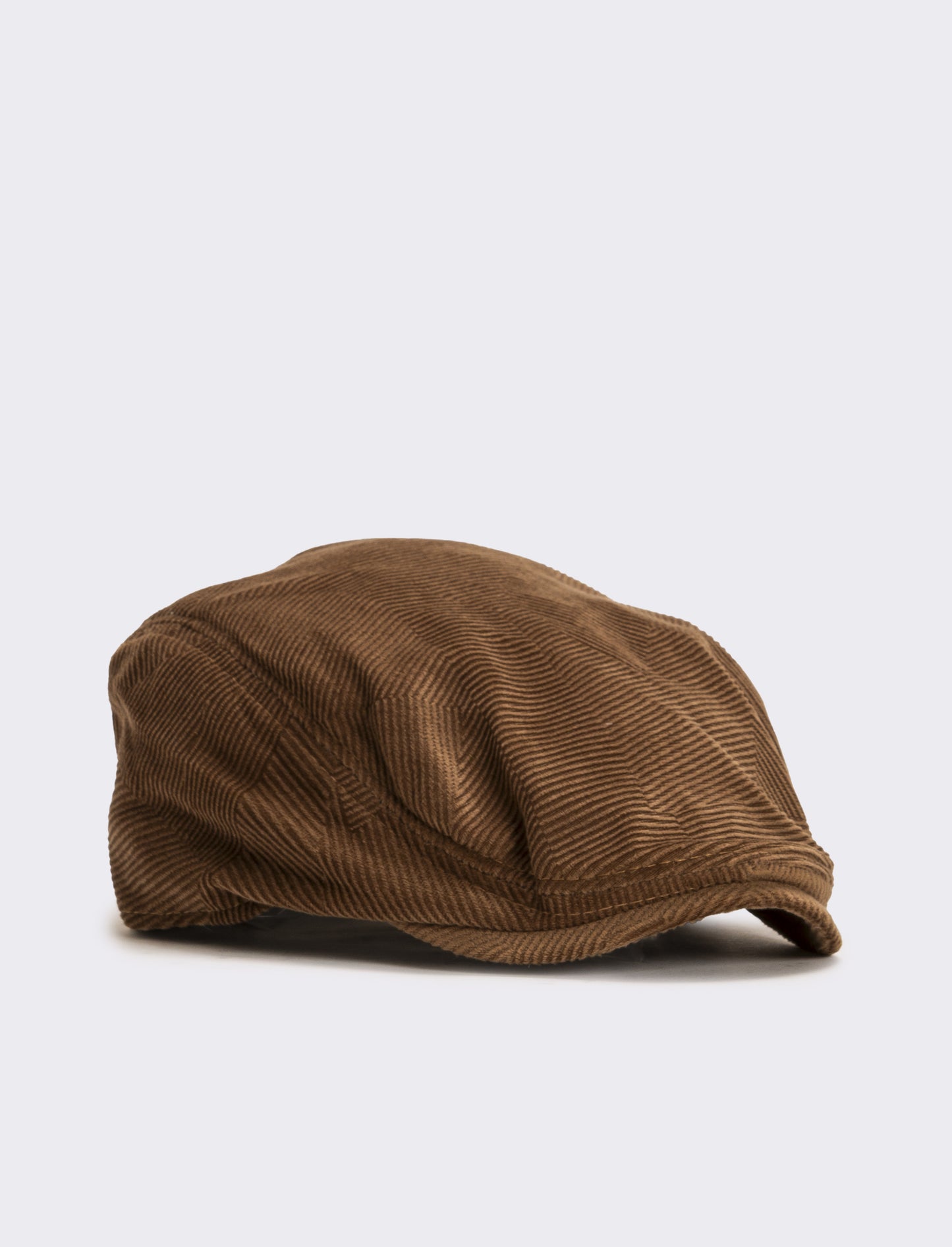 Cappello coppola in velluto uomo - Beige