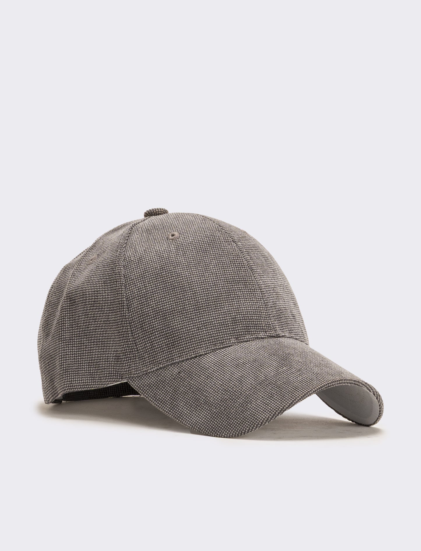 Cappello baseball in maglia uomo - Grigio