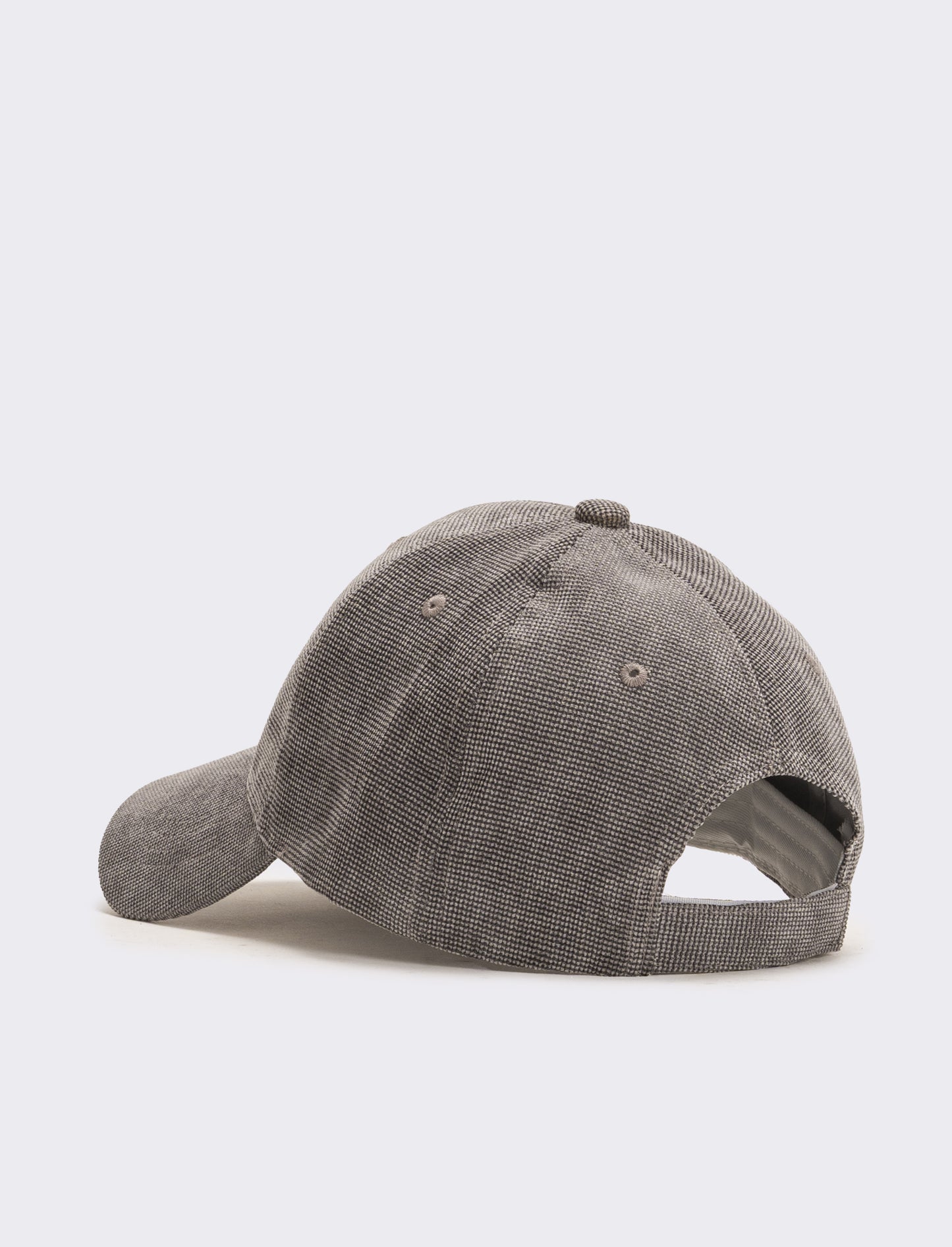 Cappello baseball in maglia uomo - Grigio