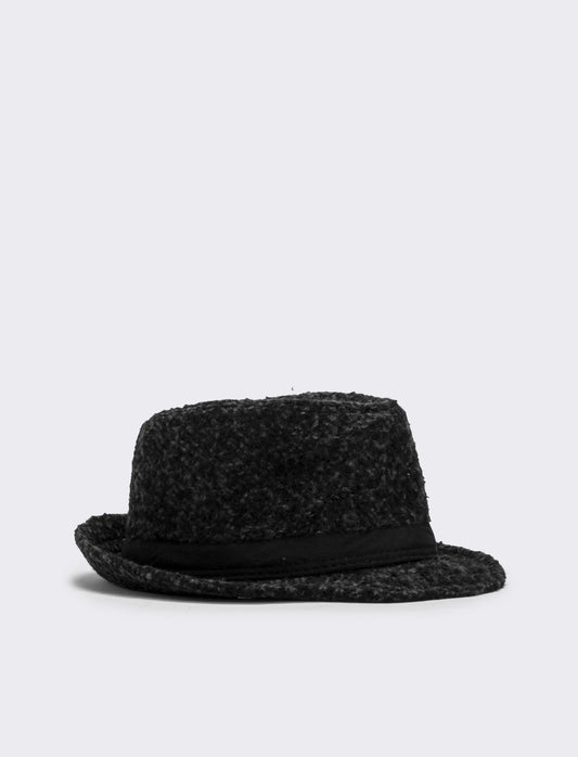 Cappello falda rigida sale e pepe uomo - Nero