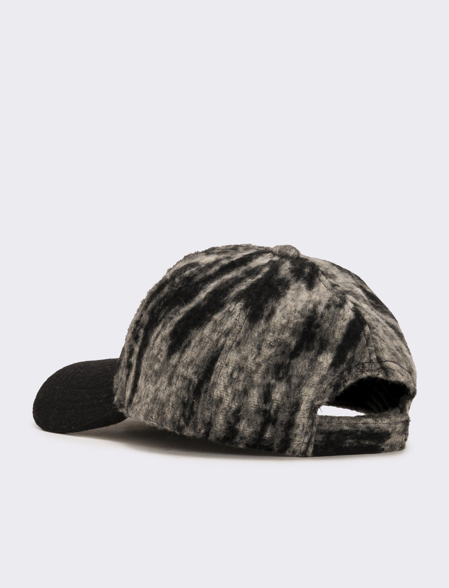 Cappello baseball mimetico uomo - Nero