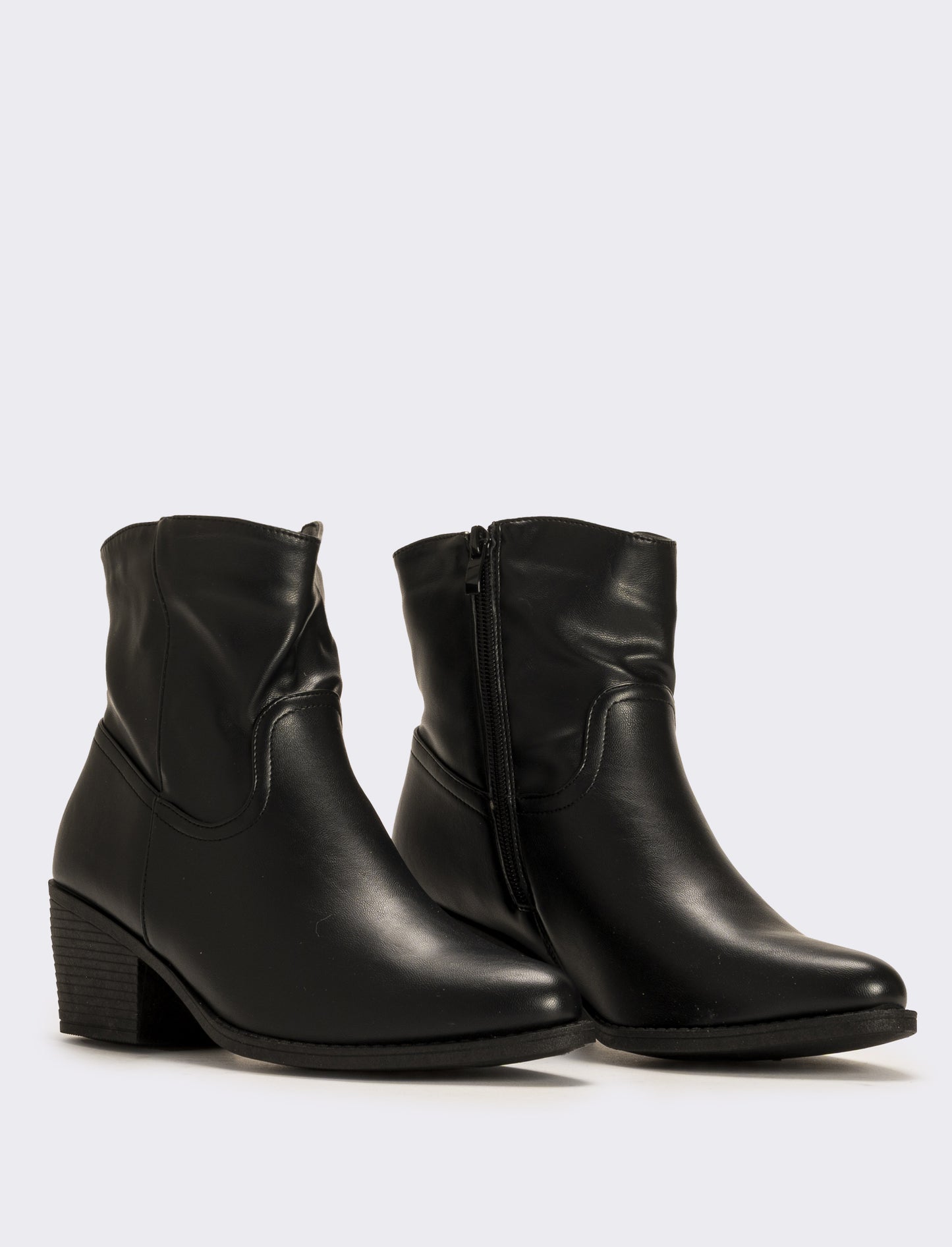 Tronchetto cowgirl da donna - Nero