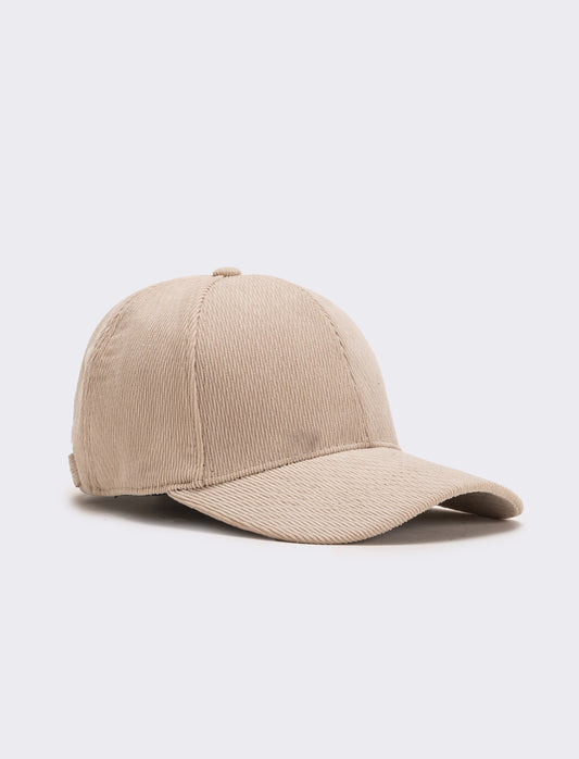 Baseball uomo in velluto a costine sottile - Beige