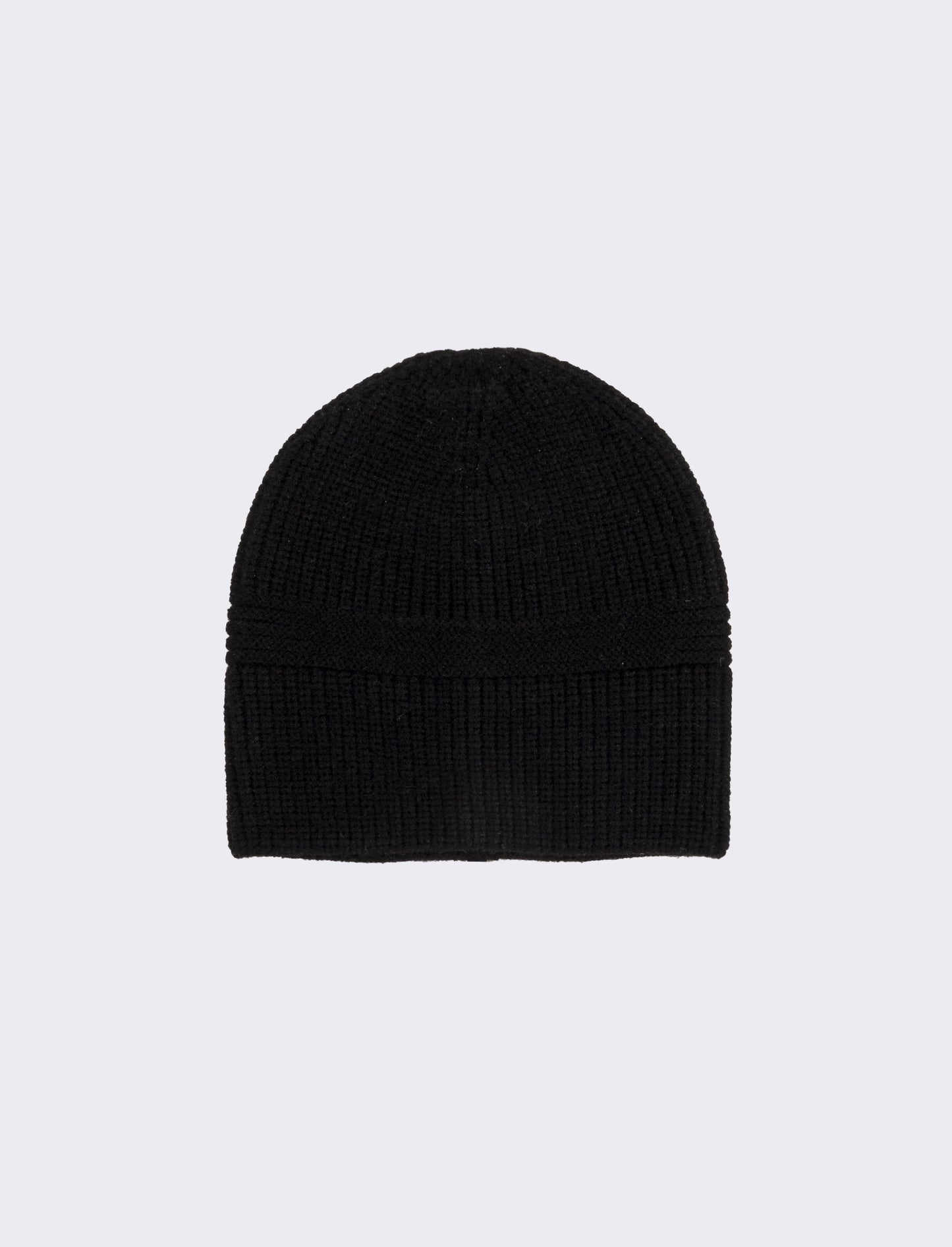 Cappello cuffia senza risvolto uomo - Nero