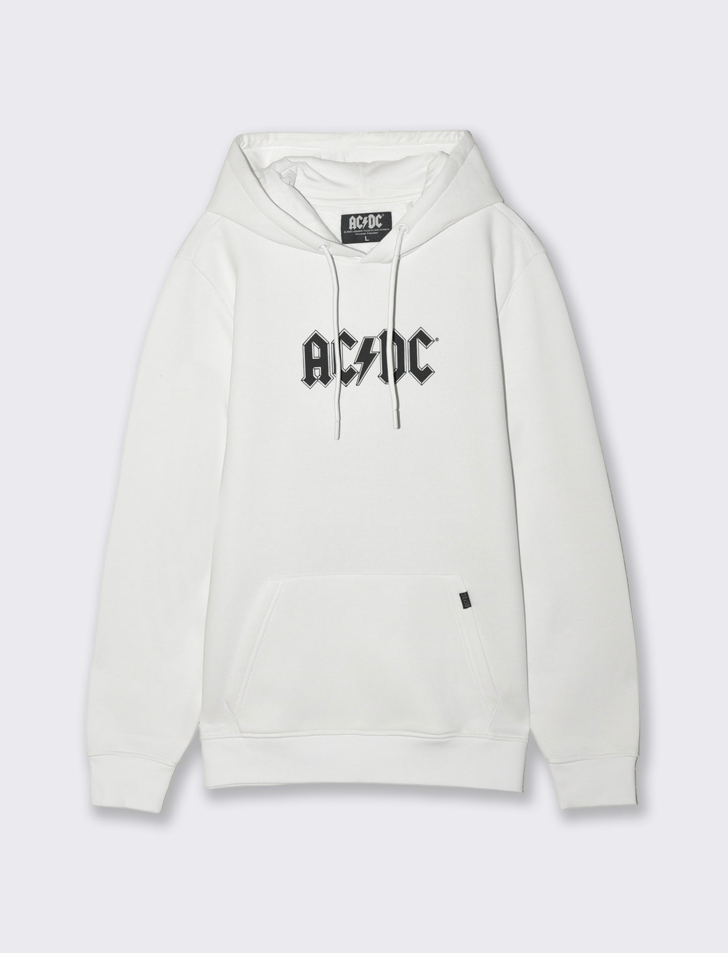 FELPA STAMPA AC DC - Bianco