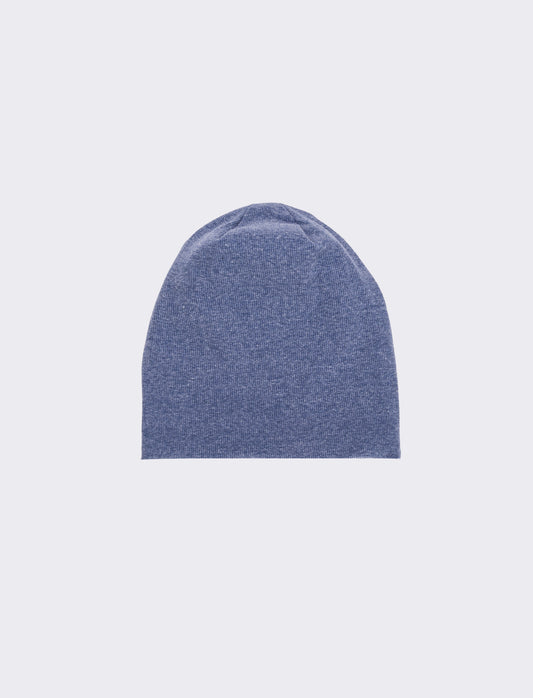 Cappello cuffia a costine uomo - Denim