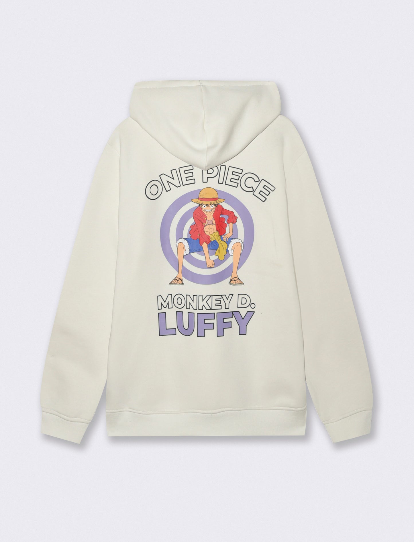 FELPA STAMPA ONE PIECE - Bianco