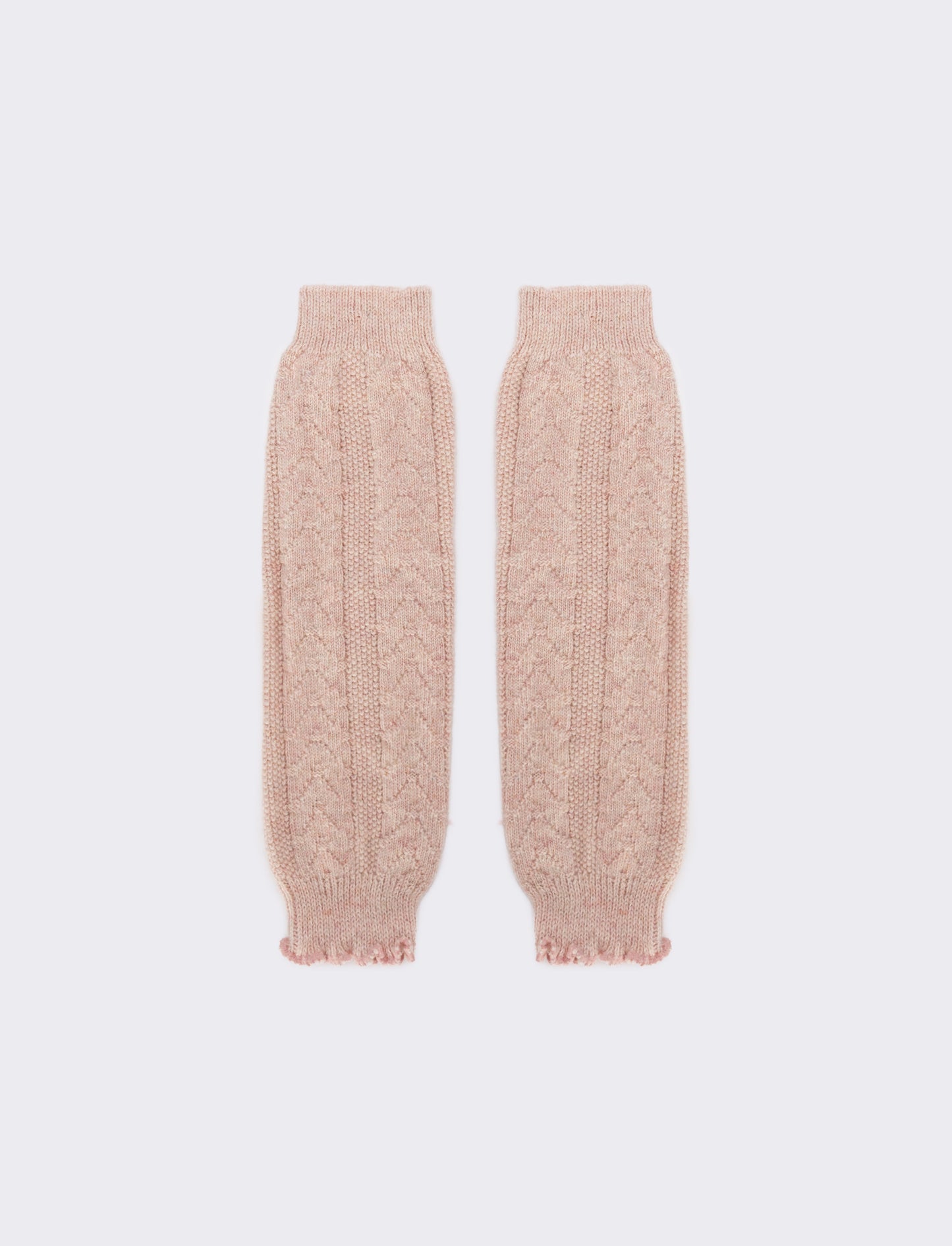 Scaldamuscoli con trecce bambina - Rosa