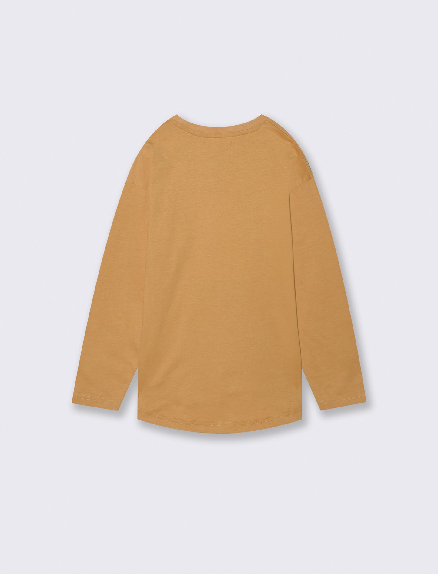 MAGLIA IN JERSEY - Senape