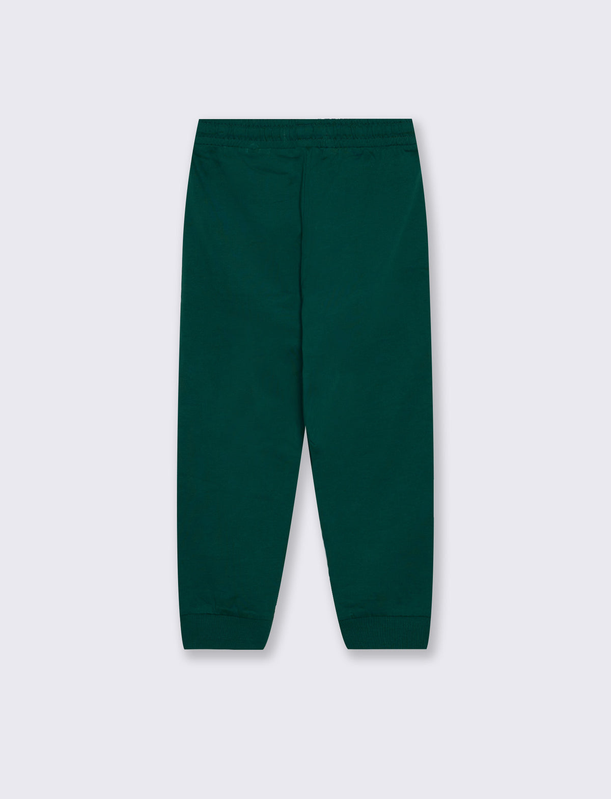 JOGGER CON STAMPA - Verde bottiglia
