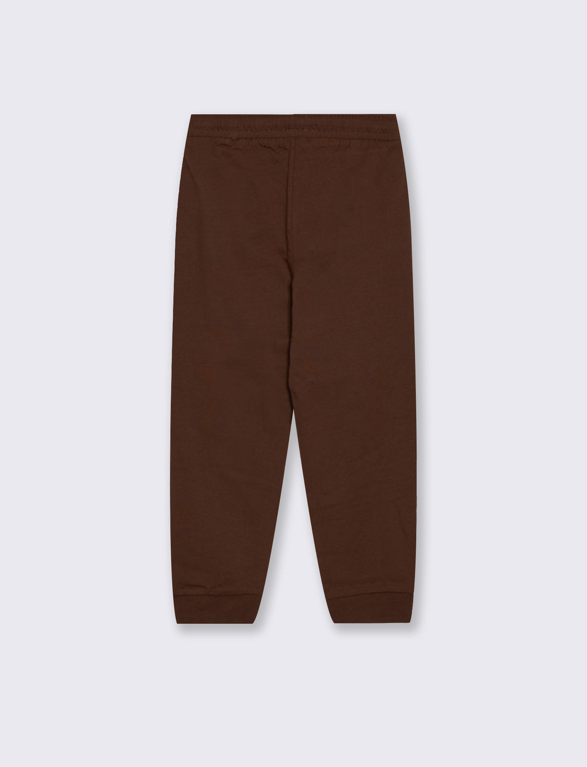 JOGGER CON STAMPA - Marrone