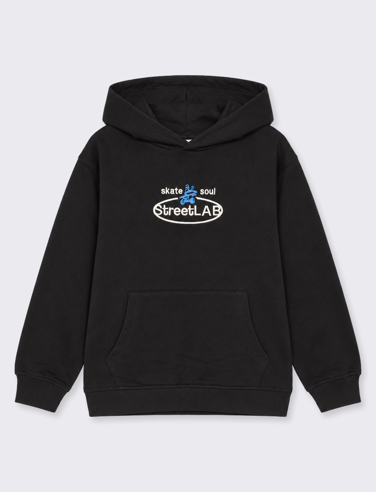 FELPA CON CAPPUCCIO - Nero