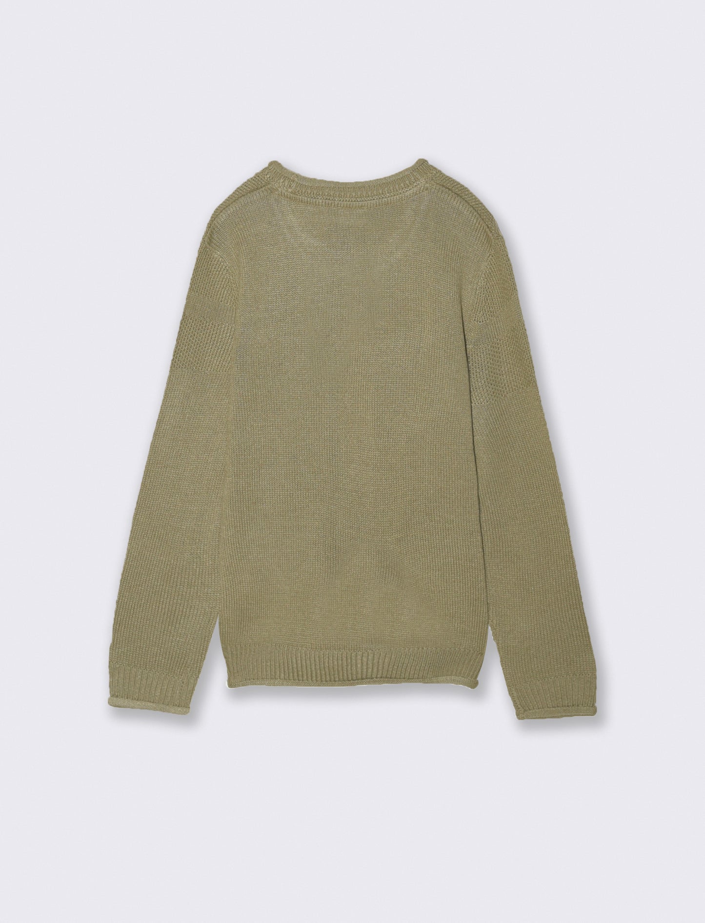 Maglione girocollo - Grigio mastice