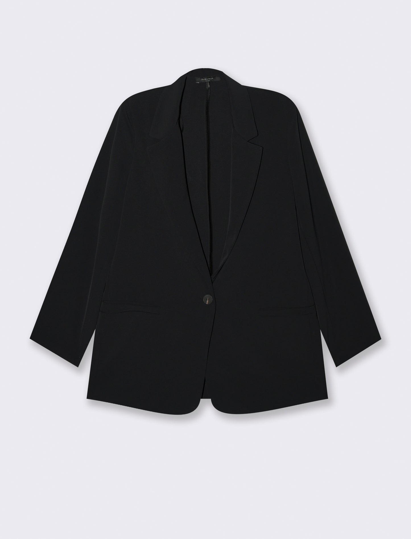 Giacca monopetto over - Nero