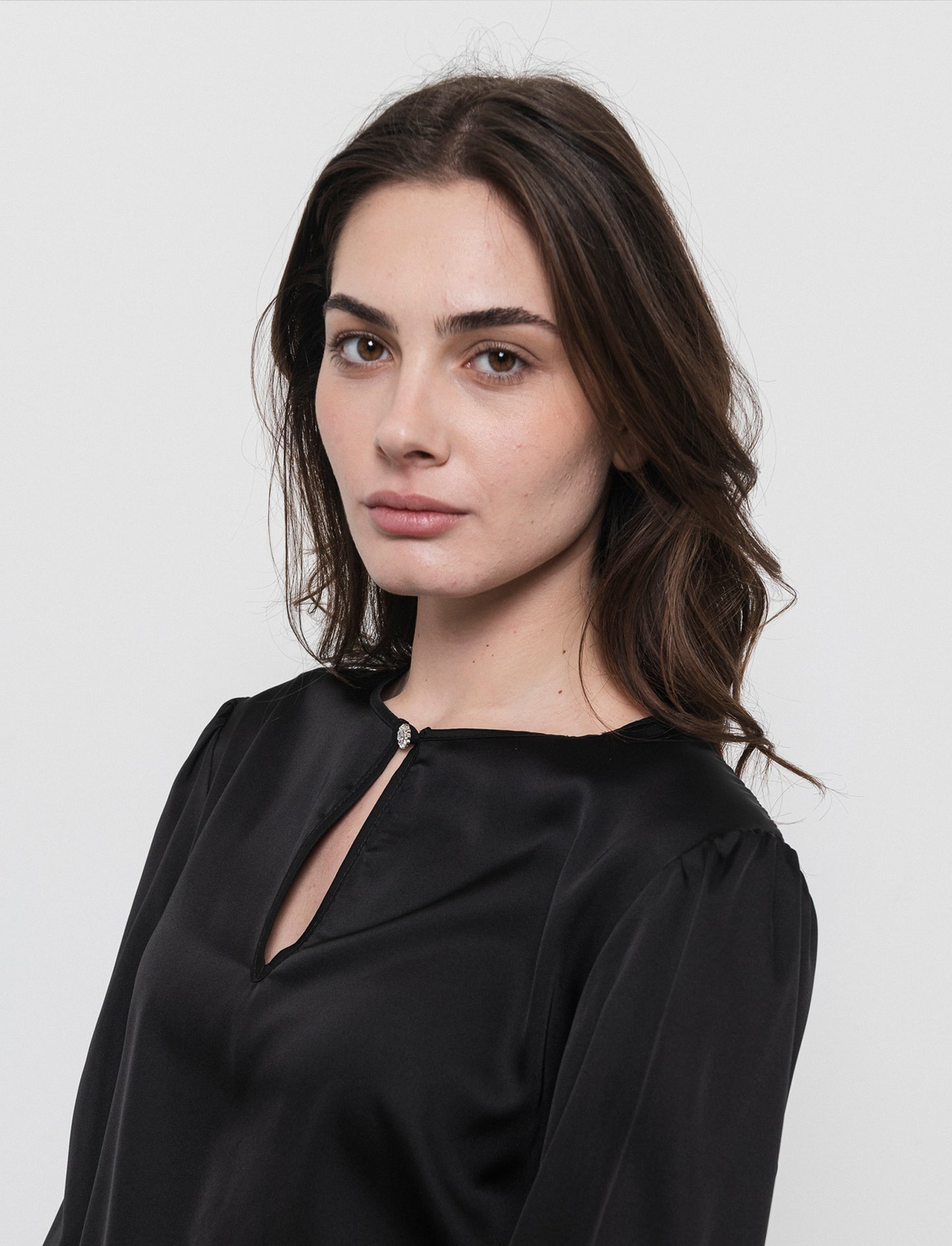 Casacca raso - Nero