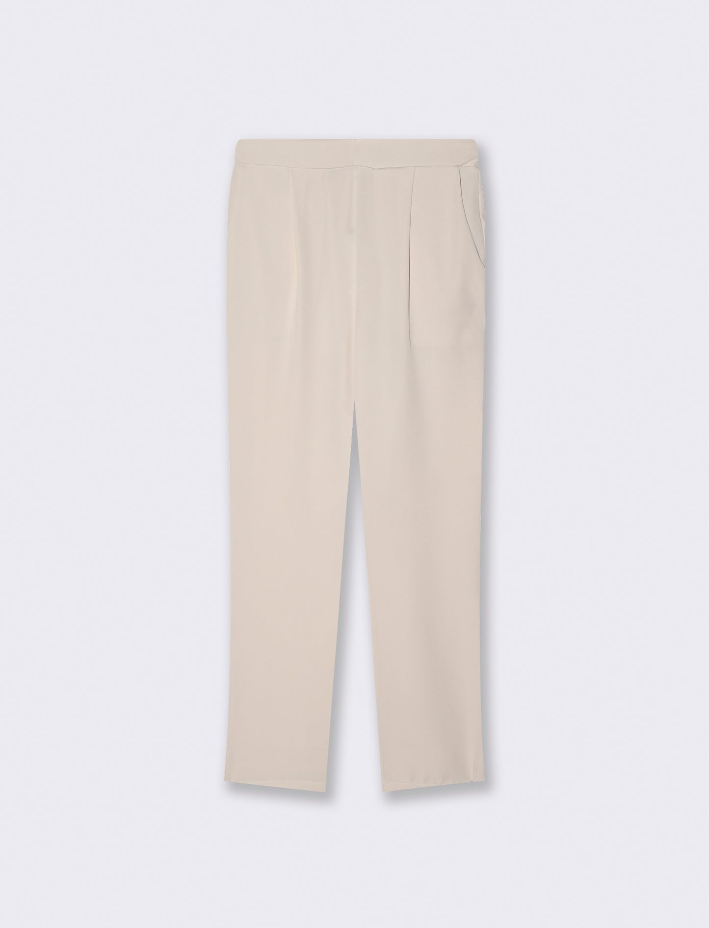 Pantalone regular fit da donna - Beige