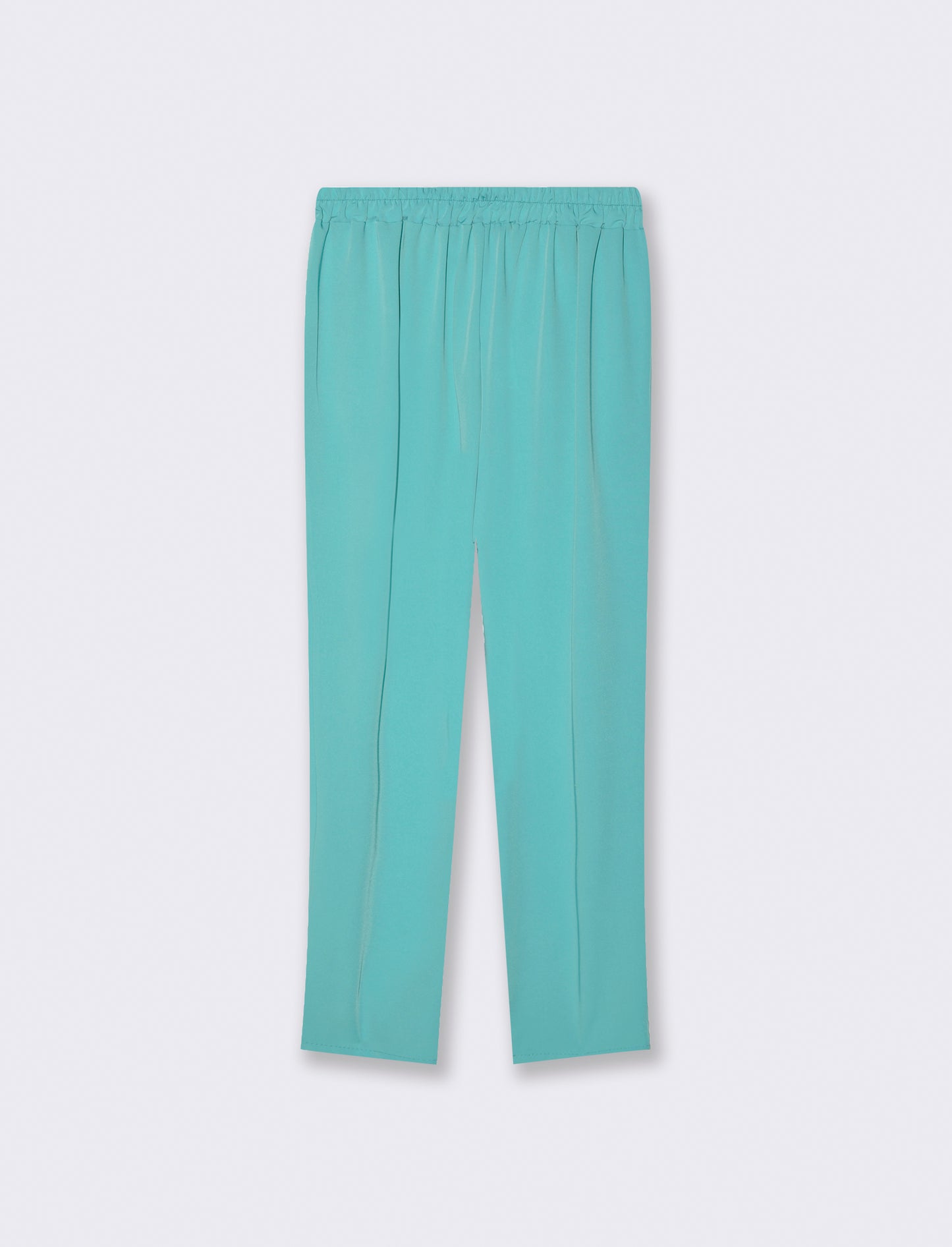 Pantalone regular fit da donna - Verde acqua