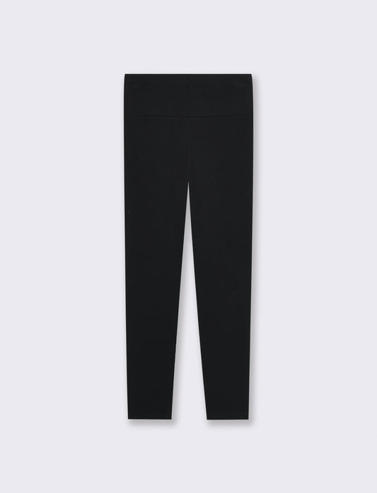 Leggins Basico Vita Alta Skinny - Nero