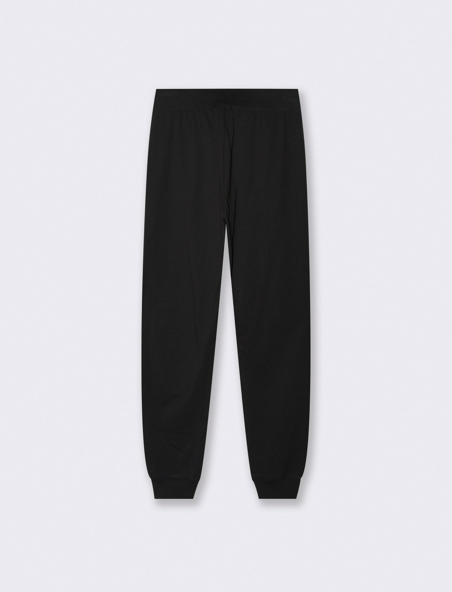 JOGGER BASICO CON ELASTICO E CULISSE - Nero
