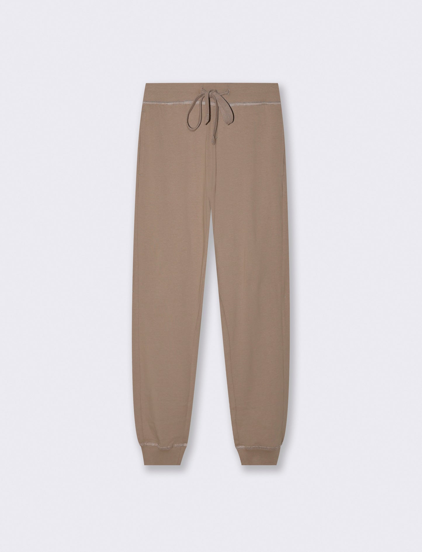 Basic Joggers with Elastic and Drawstring - Grey