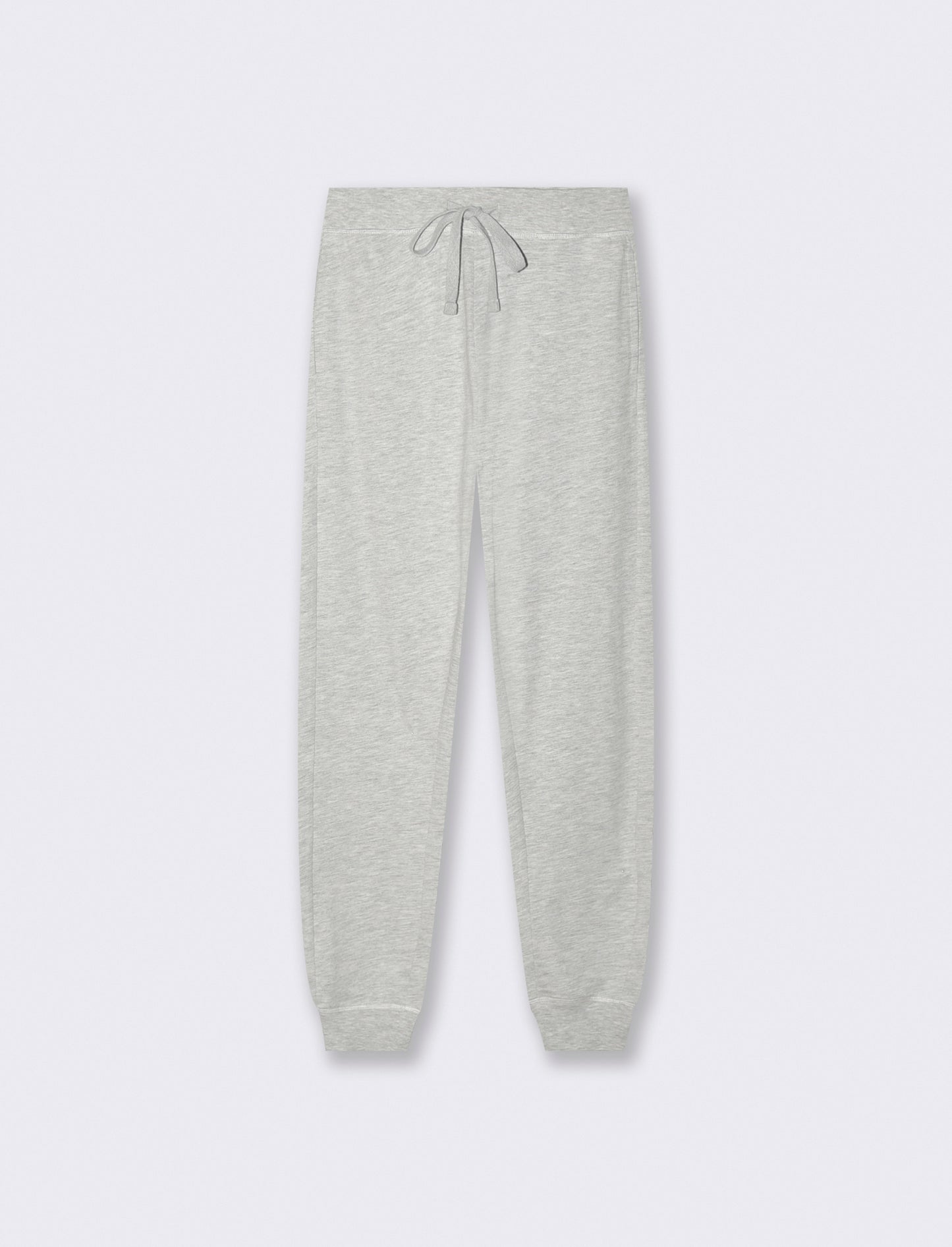 JOGGER BASICO CON ELASTICO E CULISSE - Grigio