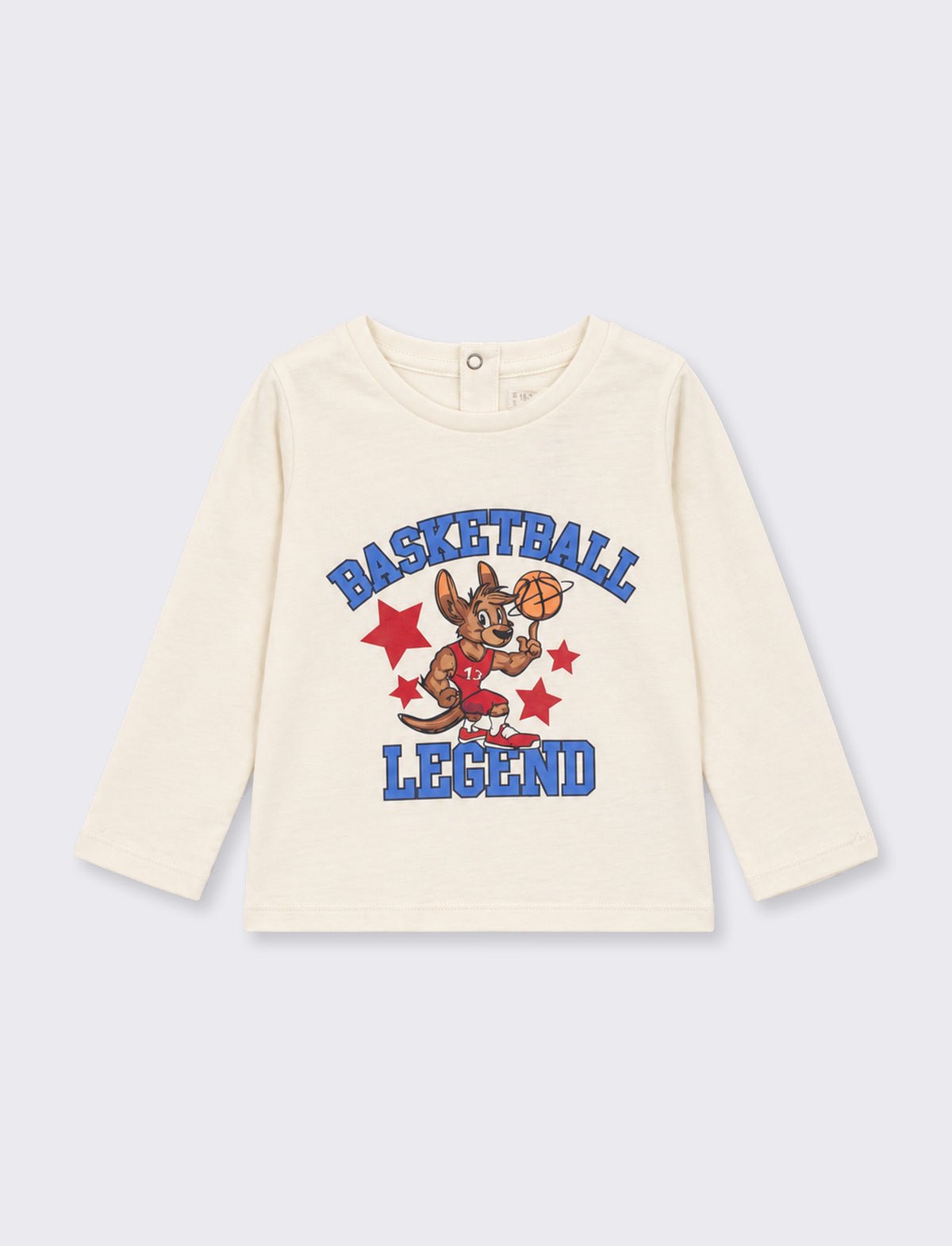 T shirt stampata - Bianco latte