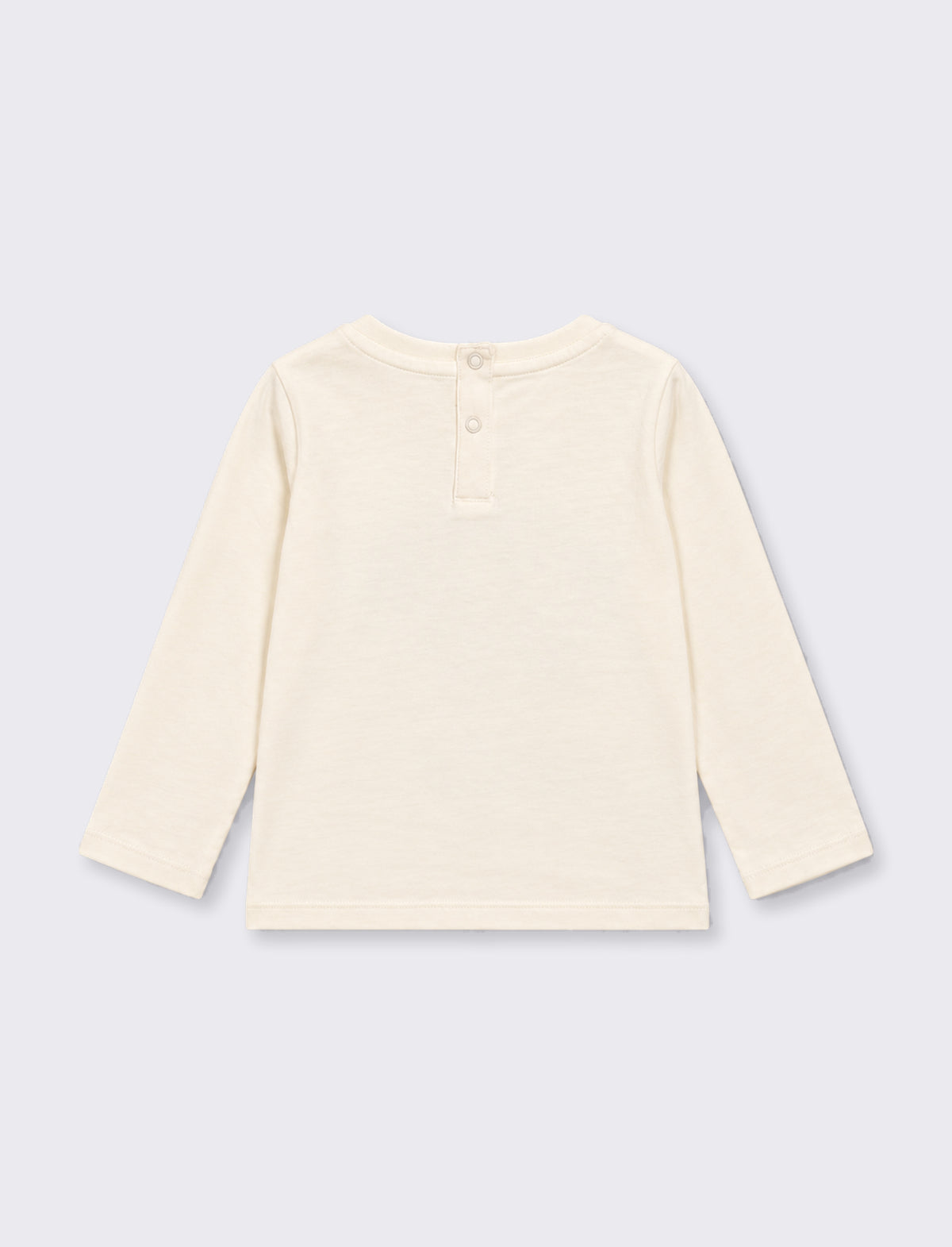T shirt stampata - Bianco latte