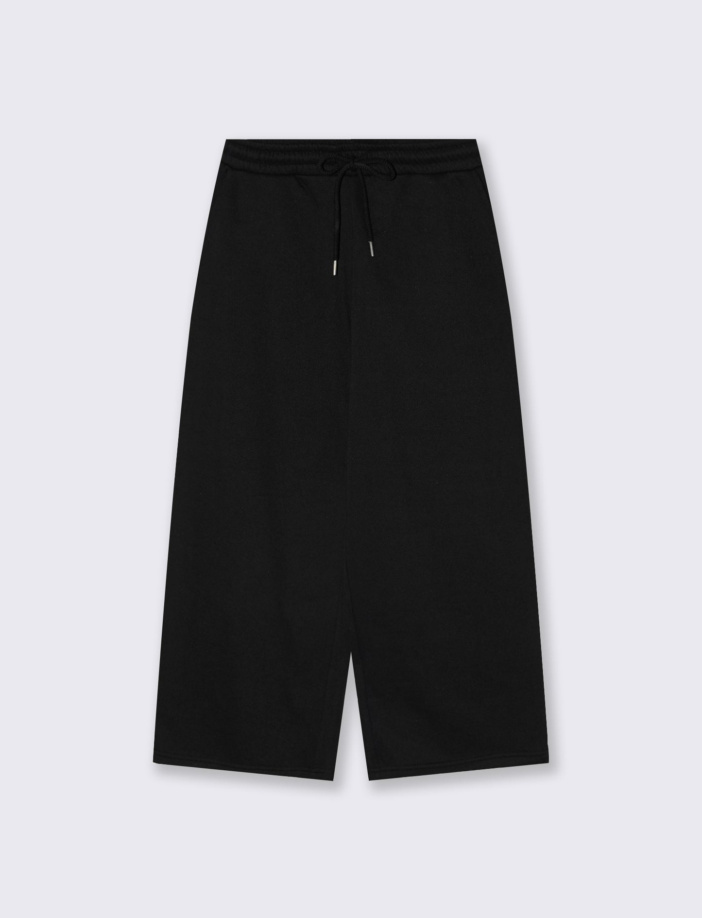 Jogger Culotte con Coulisse in Vita - Nero