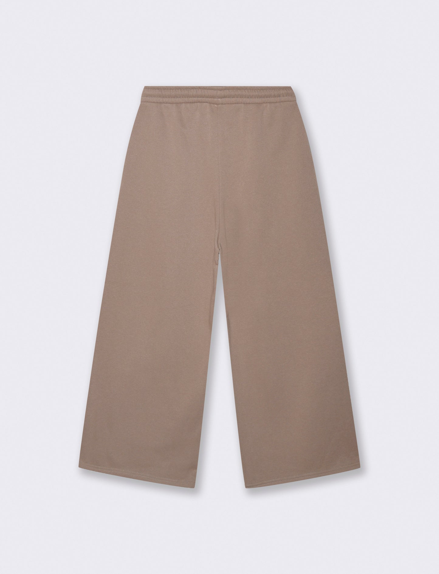 Jogger Culotte con Coulisse in Vita - Grigio tortora