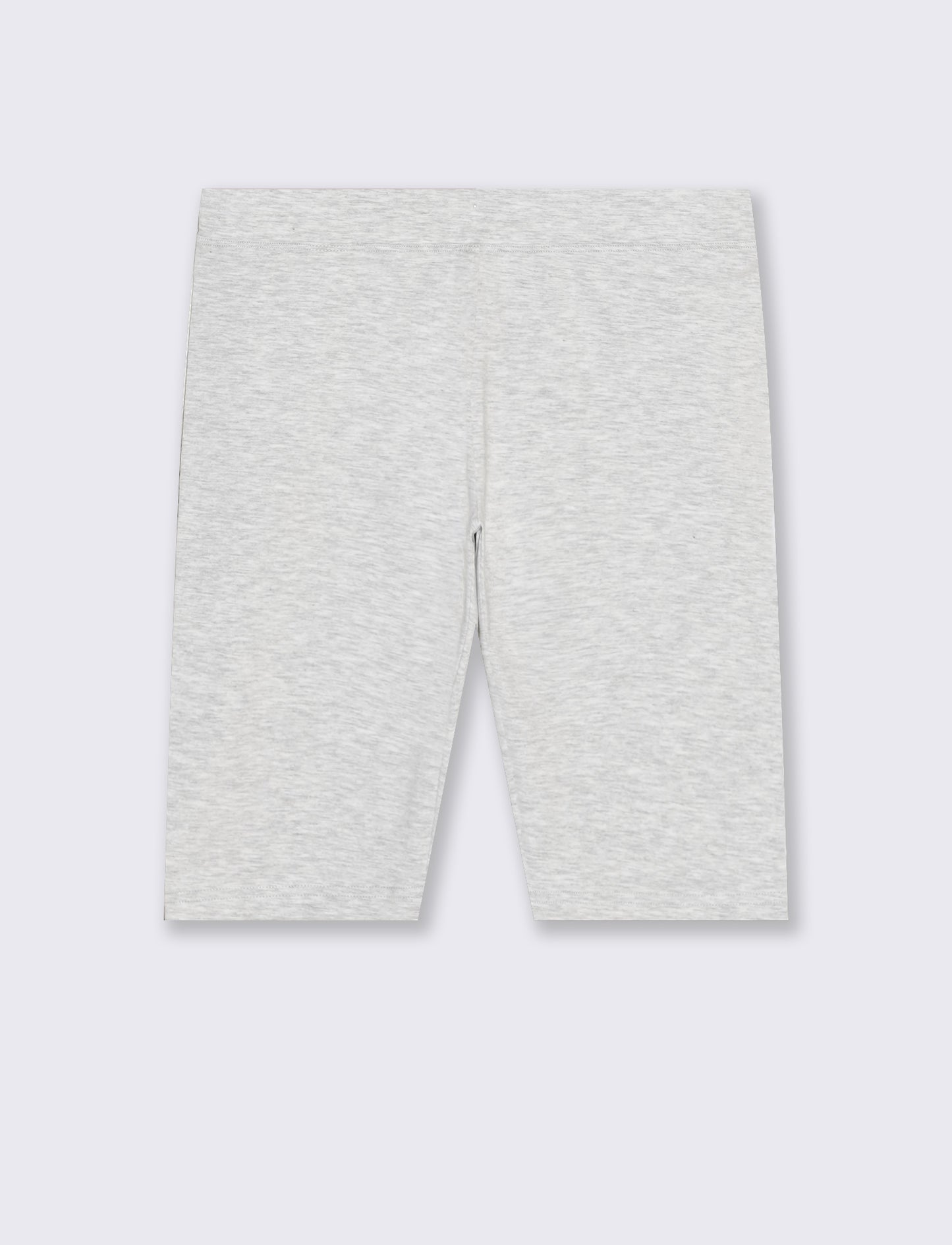 Cycling Leggings with Elastic Waistband - Grey