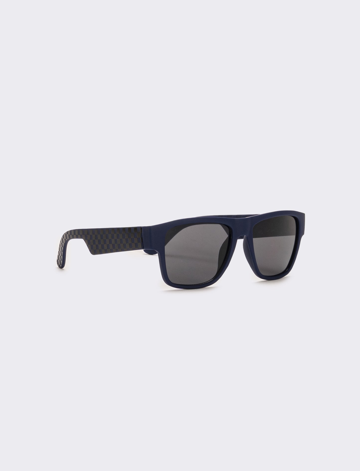 Occhiali da sole con lente a specchio opachi - Blu
