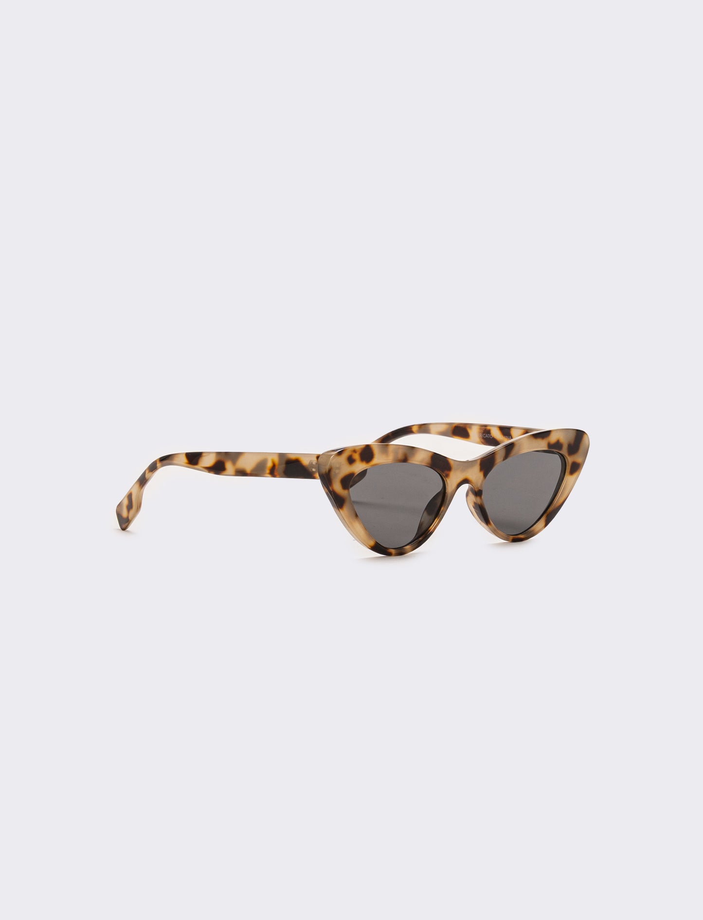Occhiali da sole donna forma a gatta - Beige
