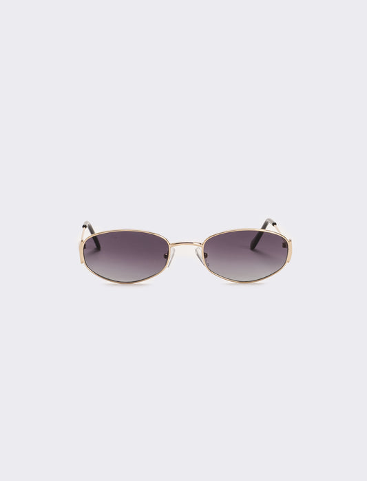 Occhiali da sole in metallo donna - Oro