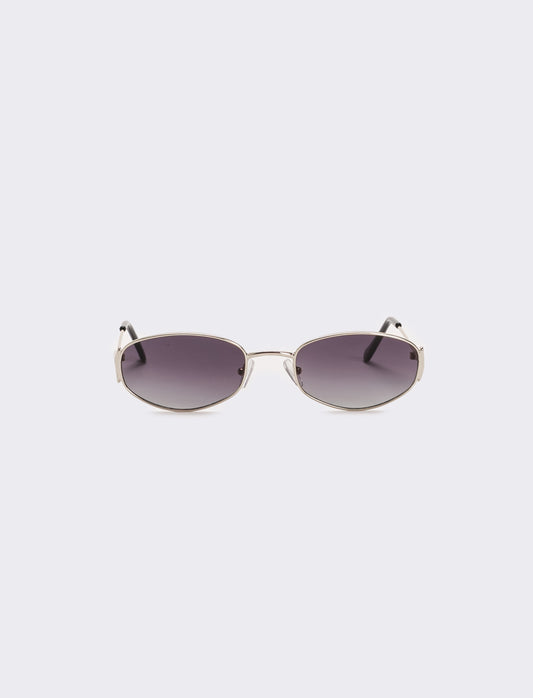Occhiali da sole in metallo donna - Argento