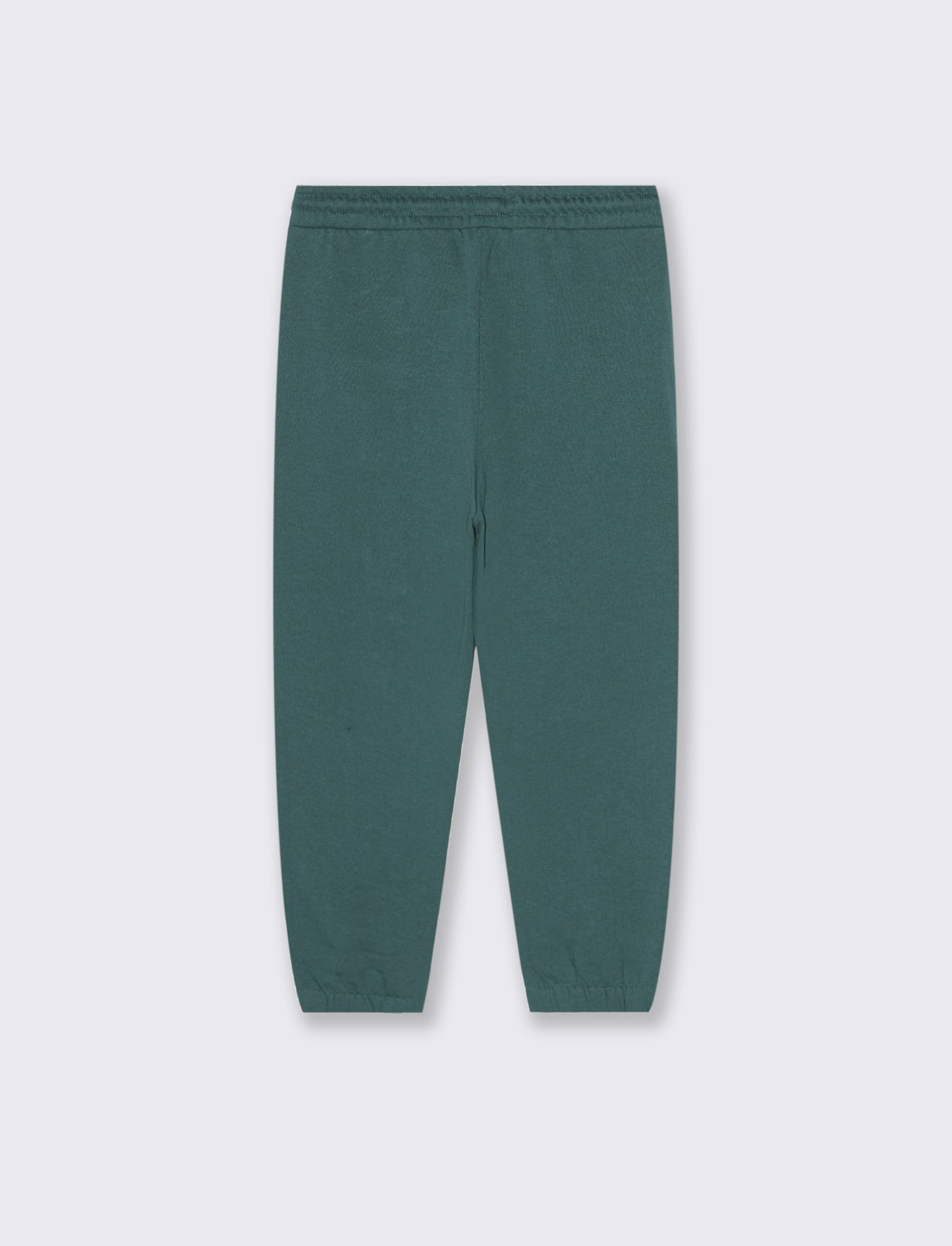Jogger con ricamo college. - Verde