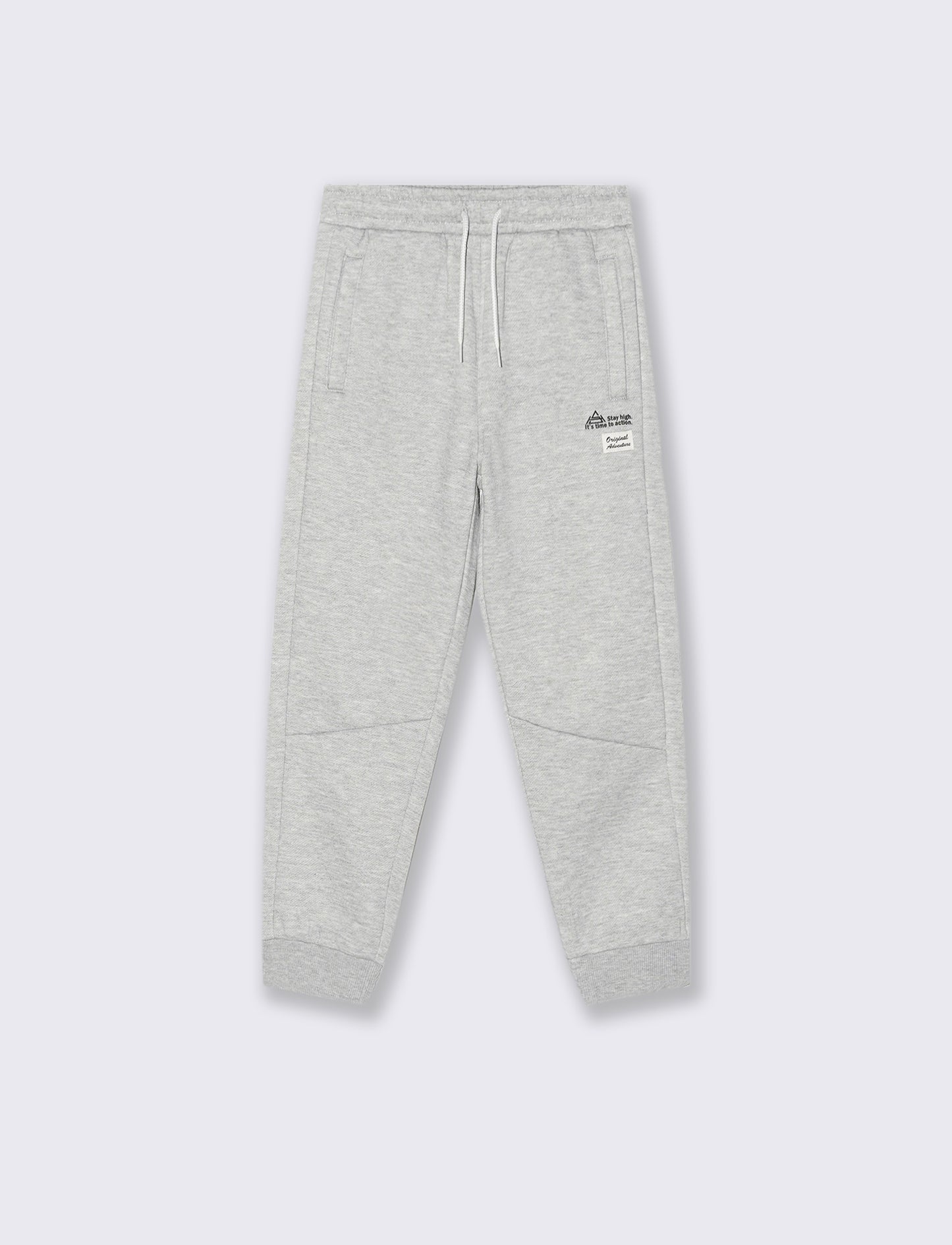PANTALONI  JOGGER - Grigio mel.