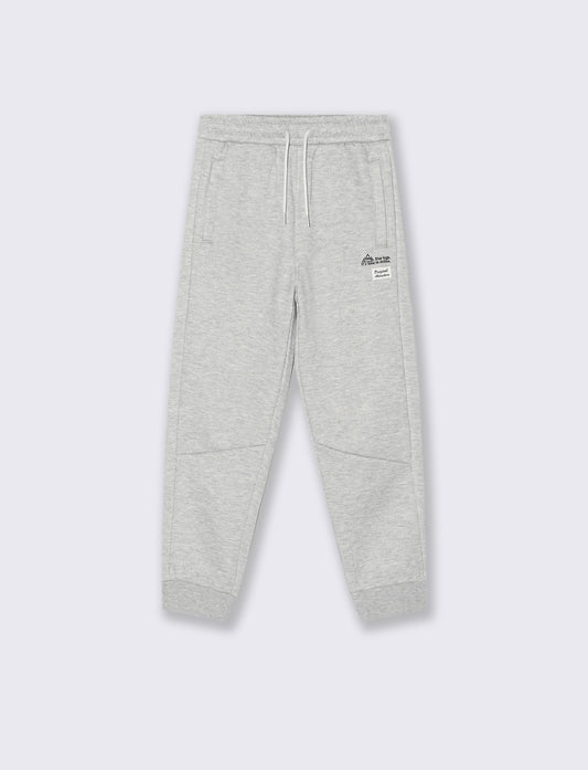 PANTALONI  JOGGER - Grigio mel.