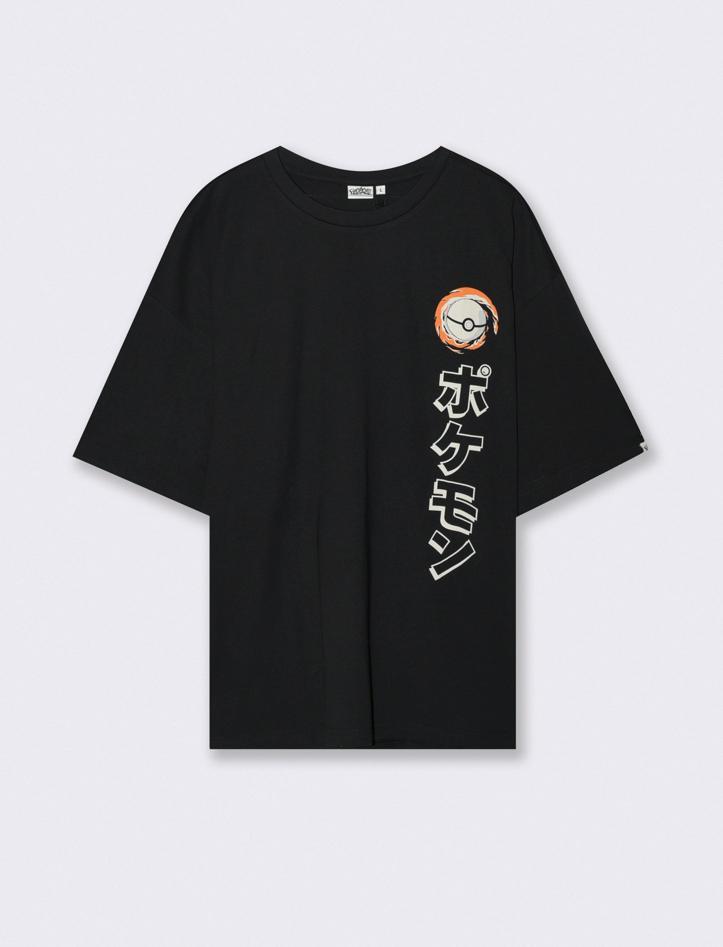 T-SHIRT STAMPA POKèMON - Nero