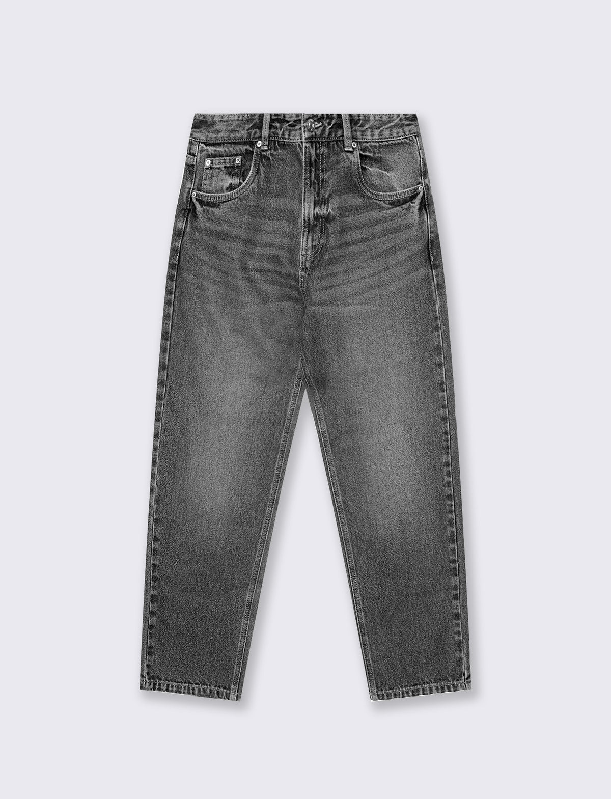 JEANS BAGGY FIT GRIGIO MEDIO. - Grigio