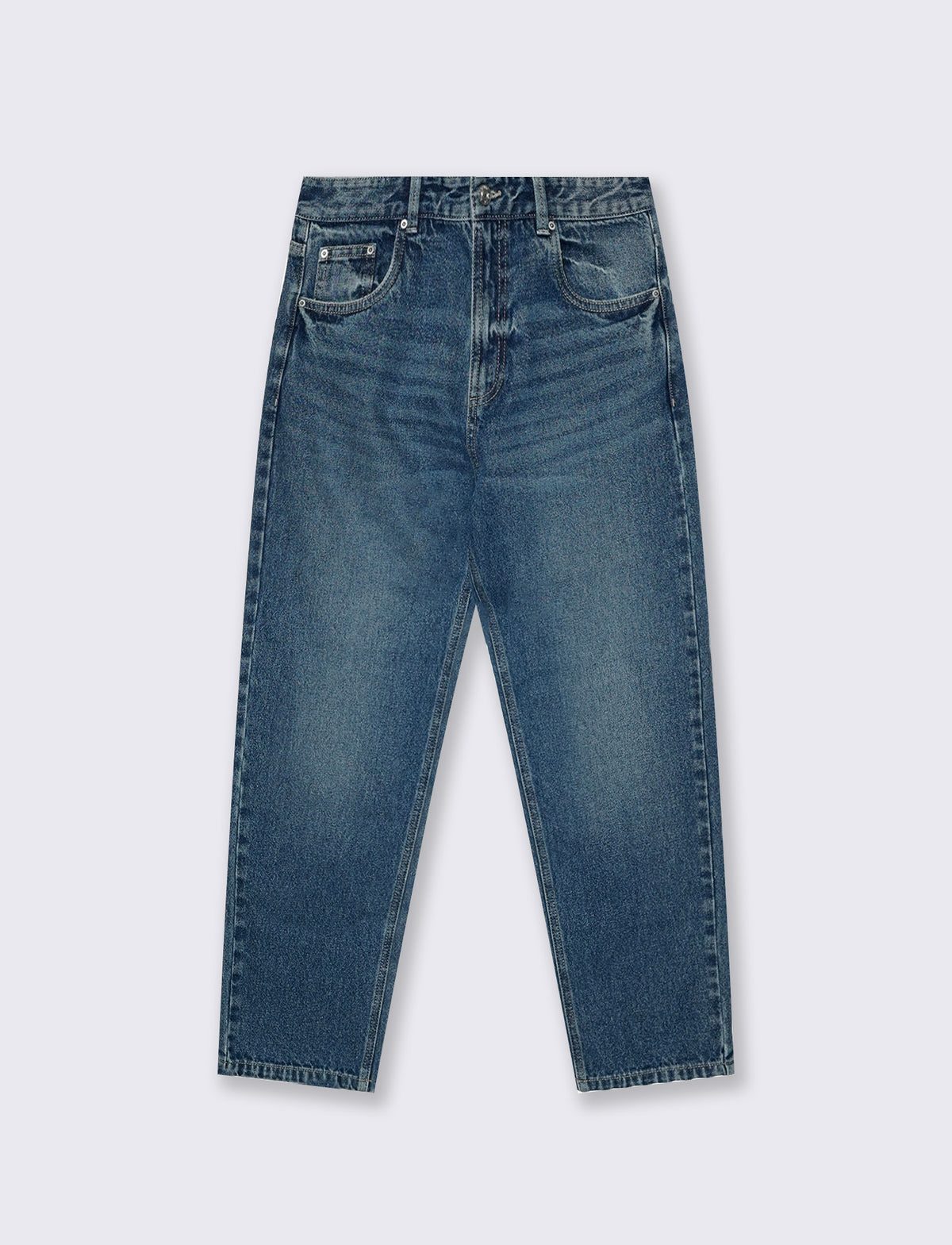 JEANS BAGGY FIT BLU SCURO - DENIM SCURO
