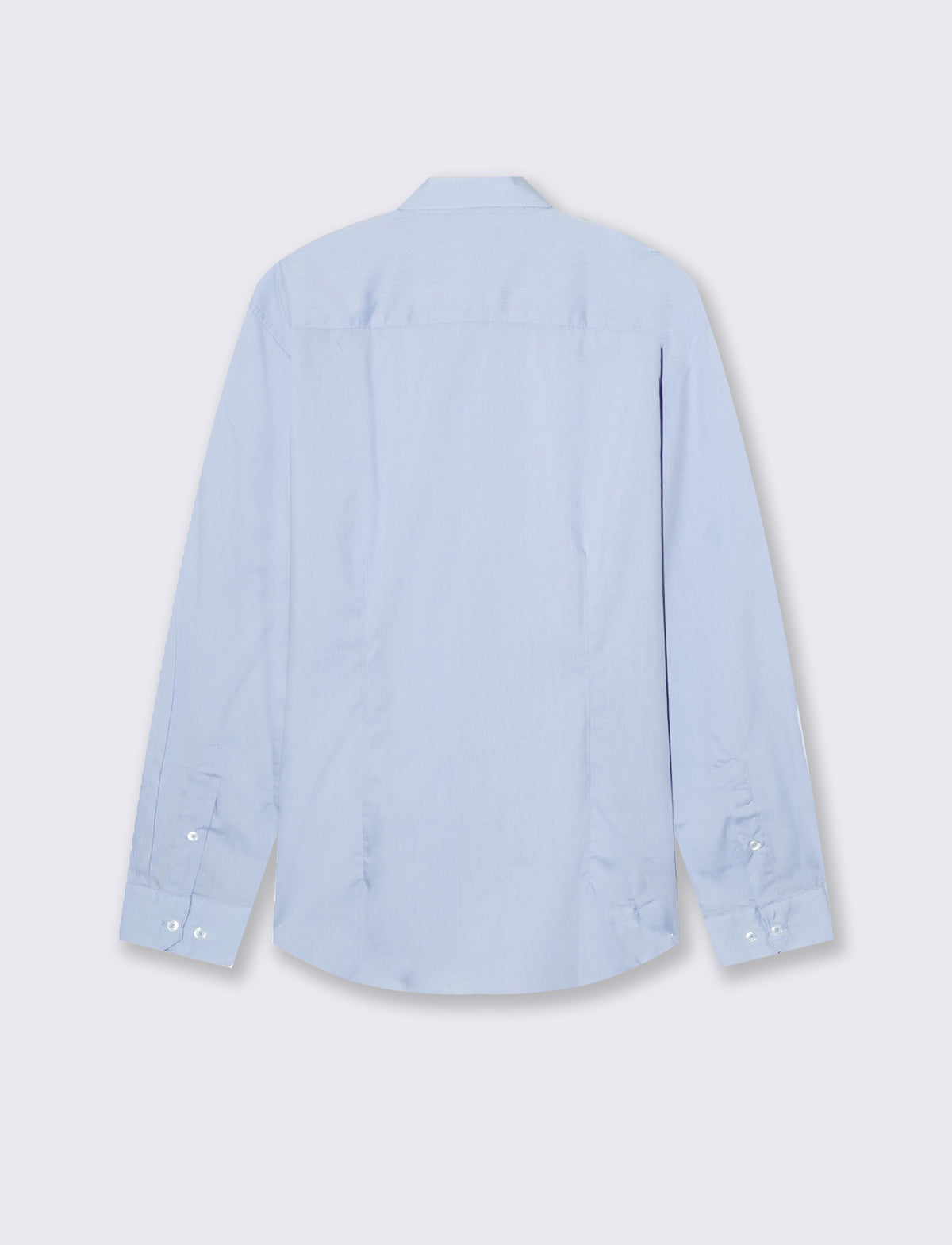 CAMICIA REGULAR FIT EASY IRON UNITA ED A FANTASIA - Celeste