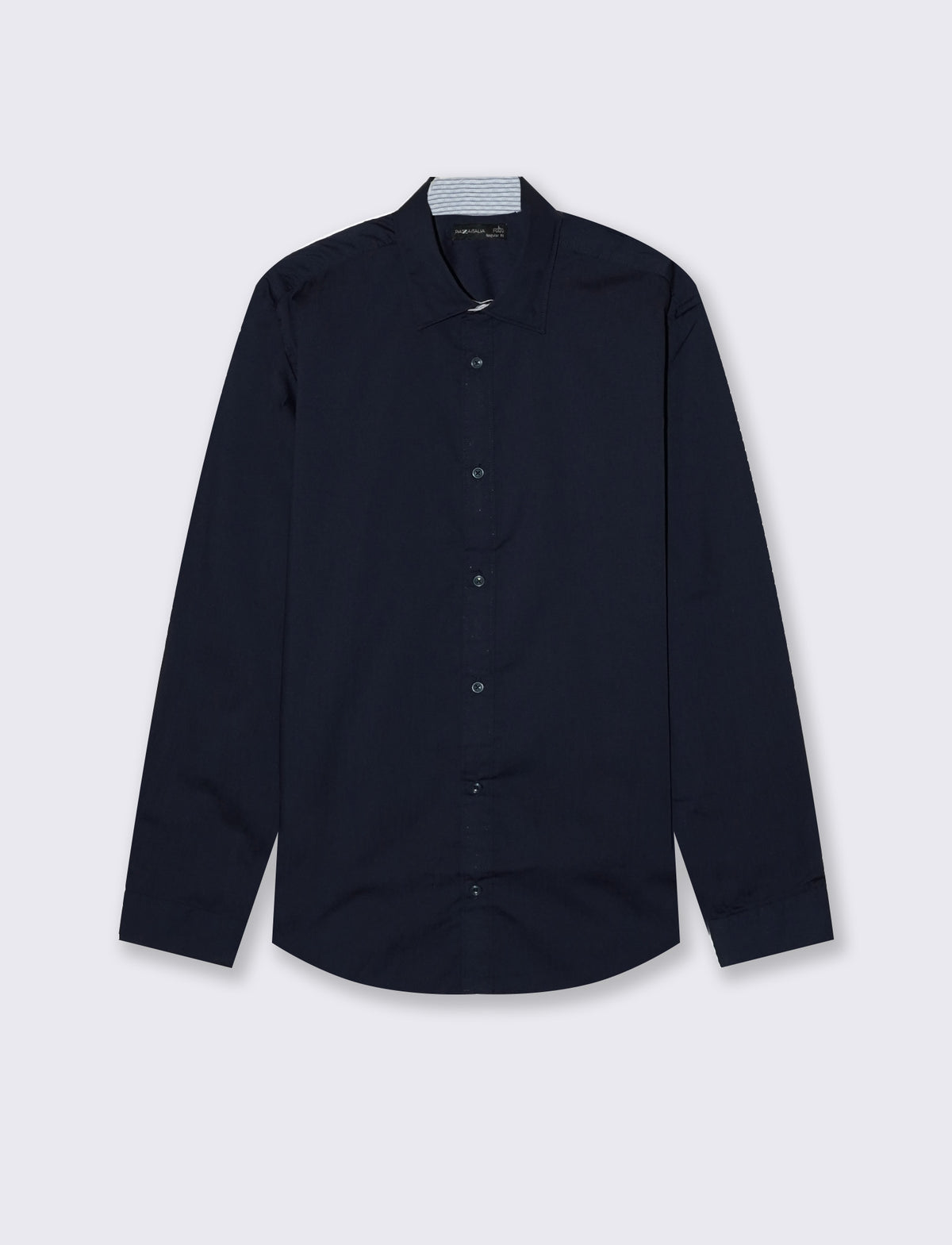 CAMICIA REGULAR FIT EASY IRON UNITA ED A FANTASIA - Blu