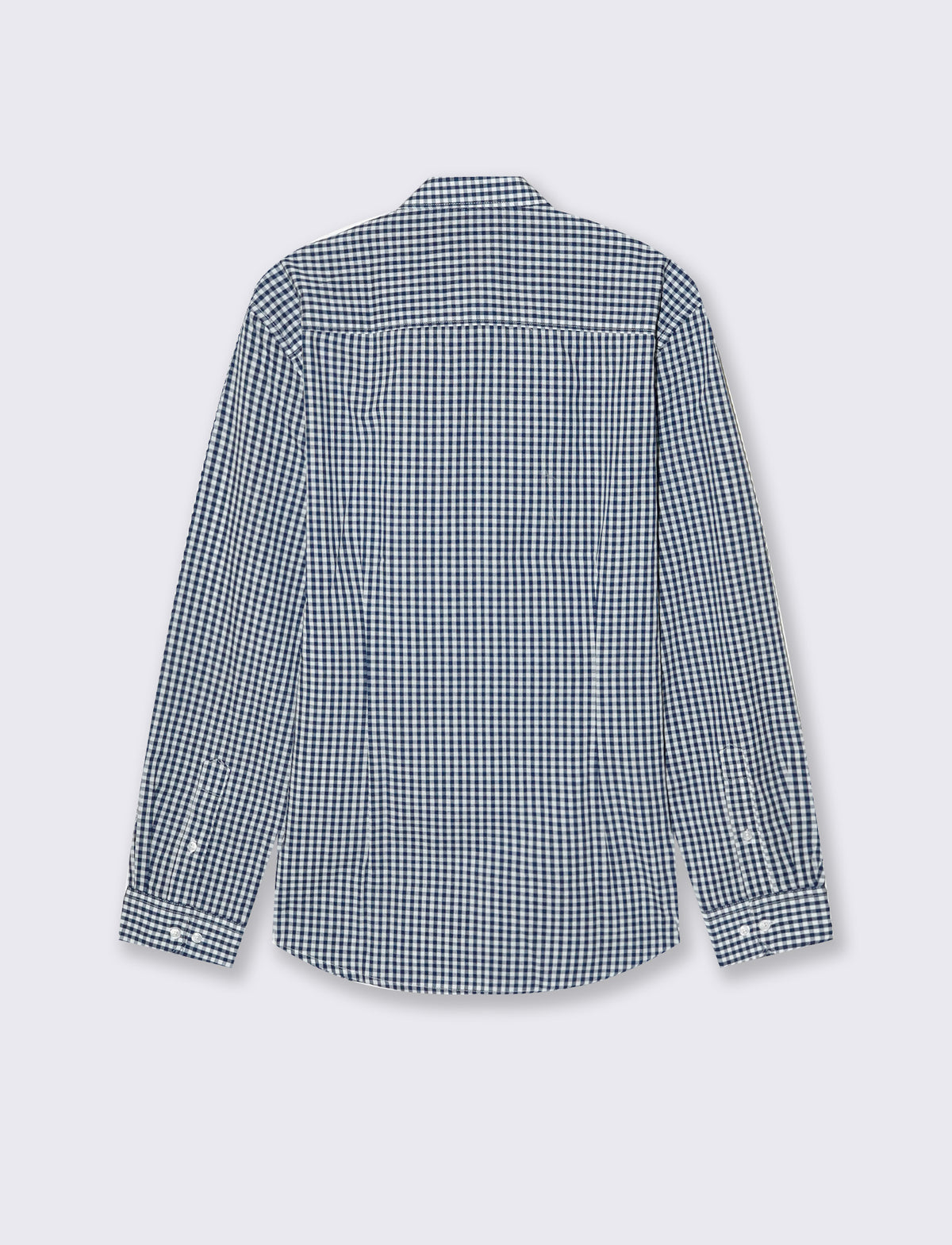 CAMICIA REGULAR FIT EASY IRON UNITA ED A FANTASIA - navy