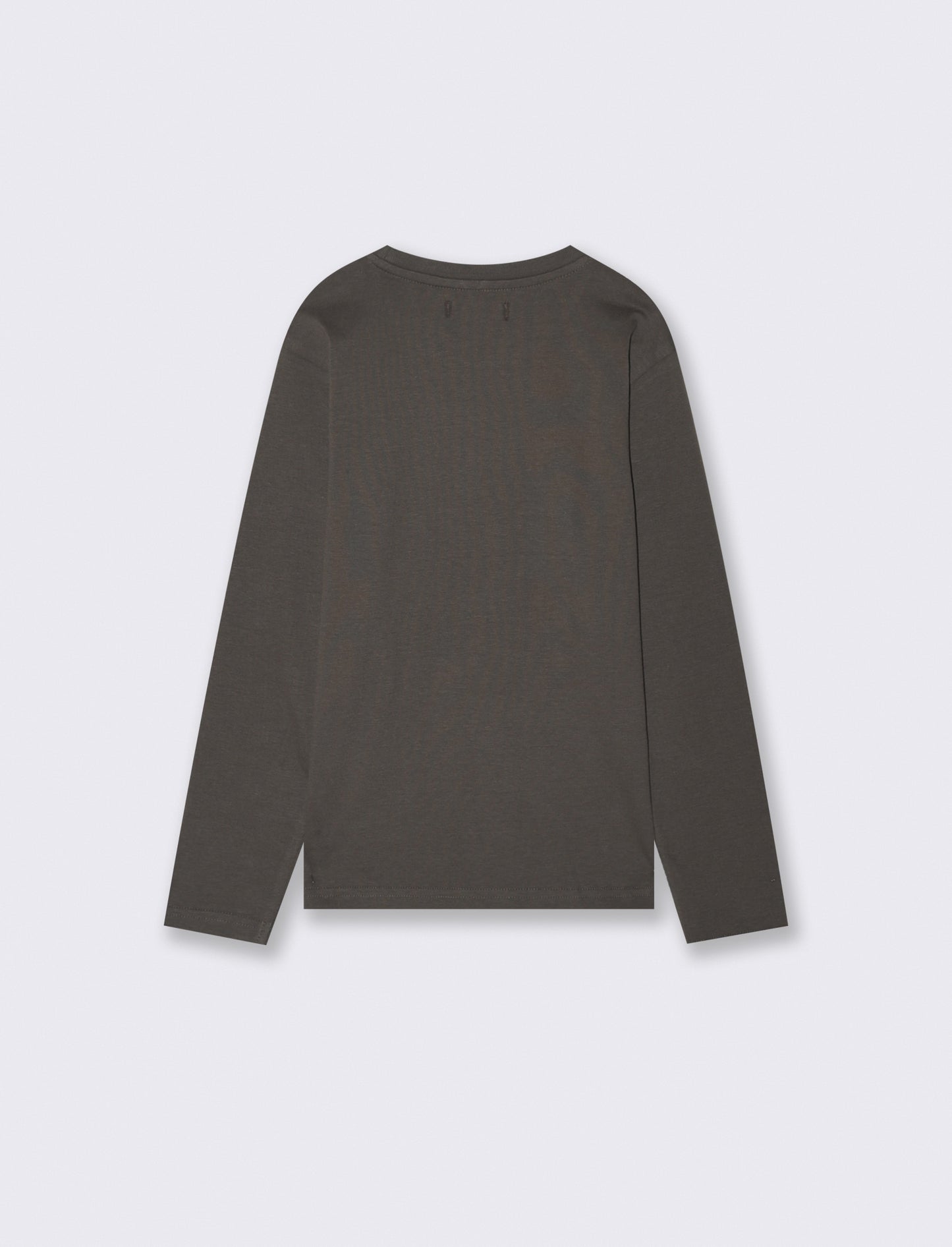 T-SHIRT IN JERSEY DI COTONE - Moka