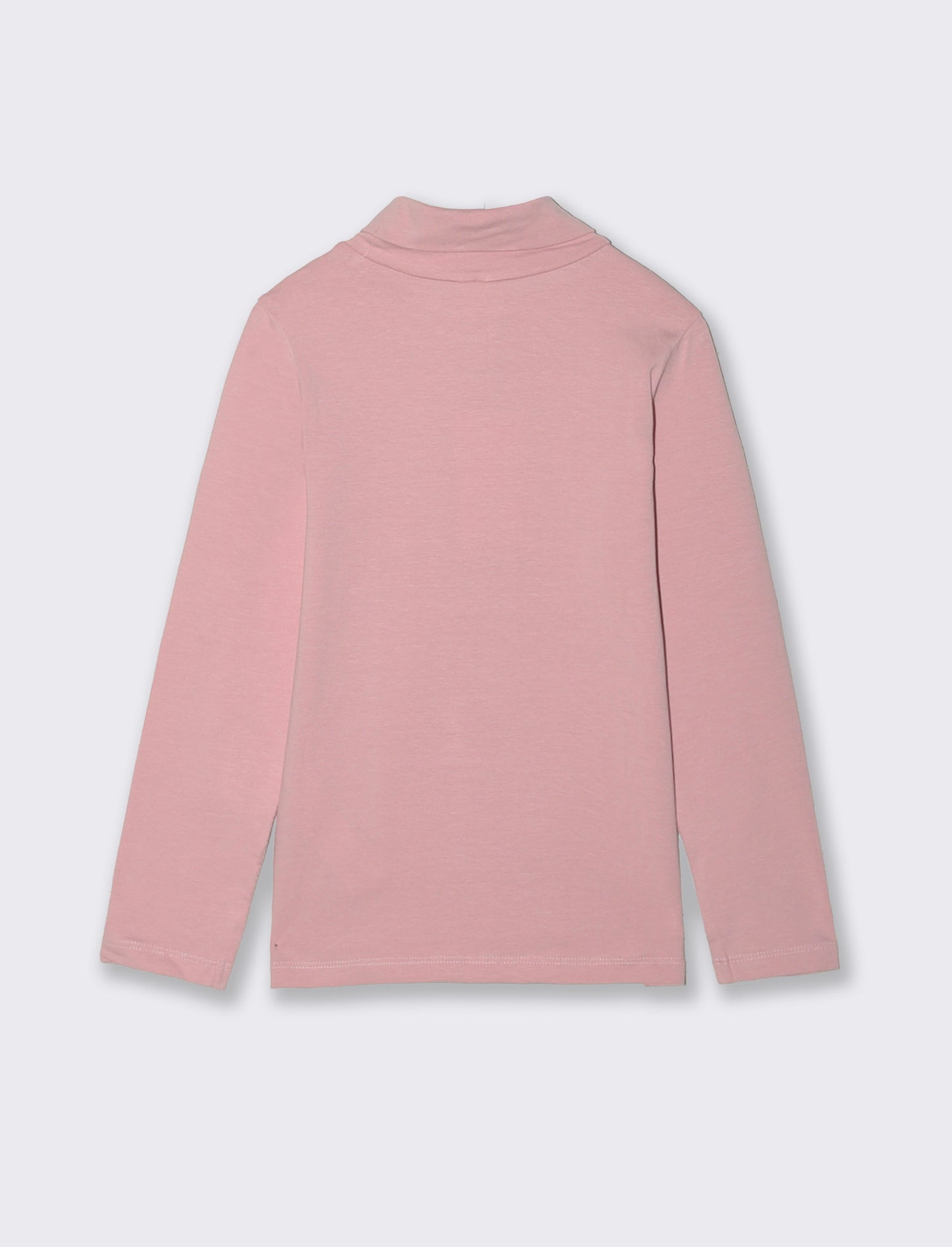 Lupetto in cotone elastico. - Rosa