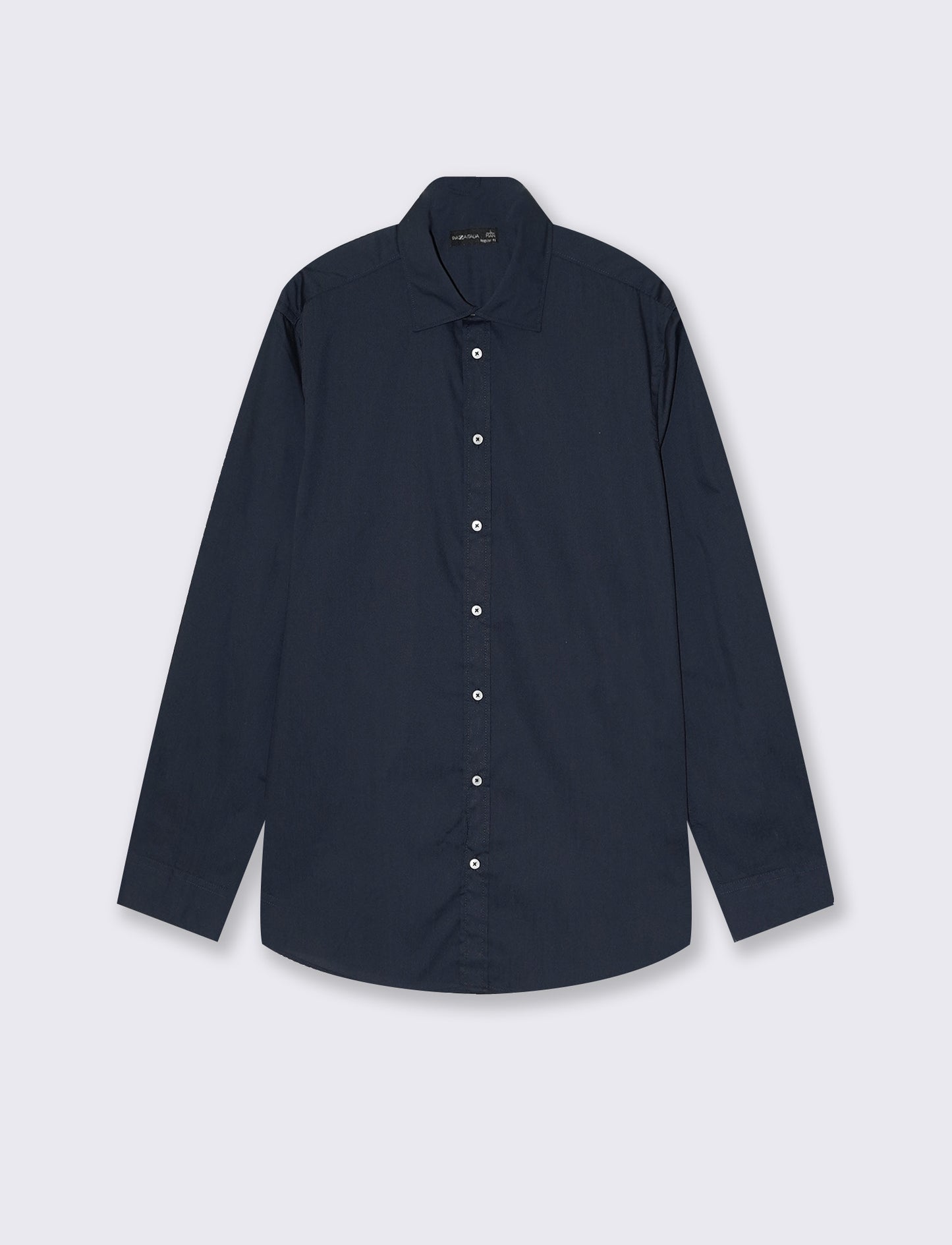 CAMICIA BASIC REGULAR FIT EASY IRON - Blu