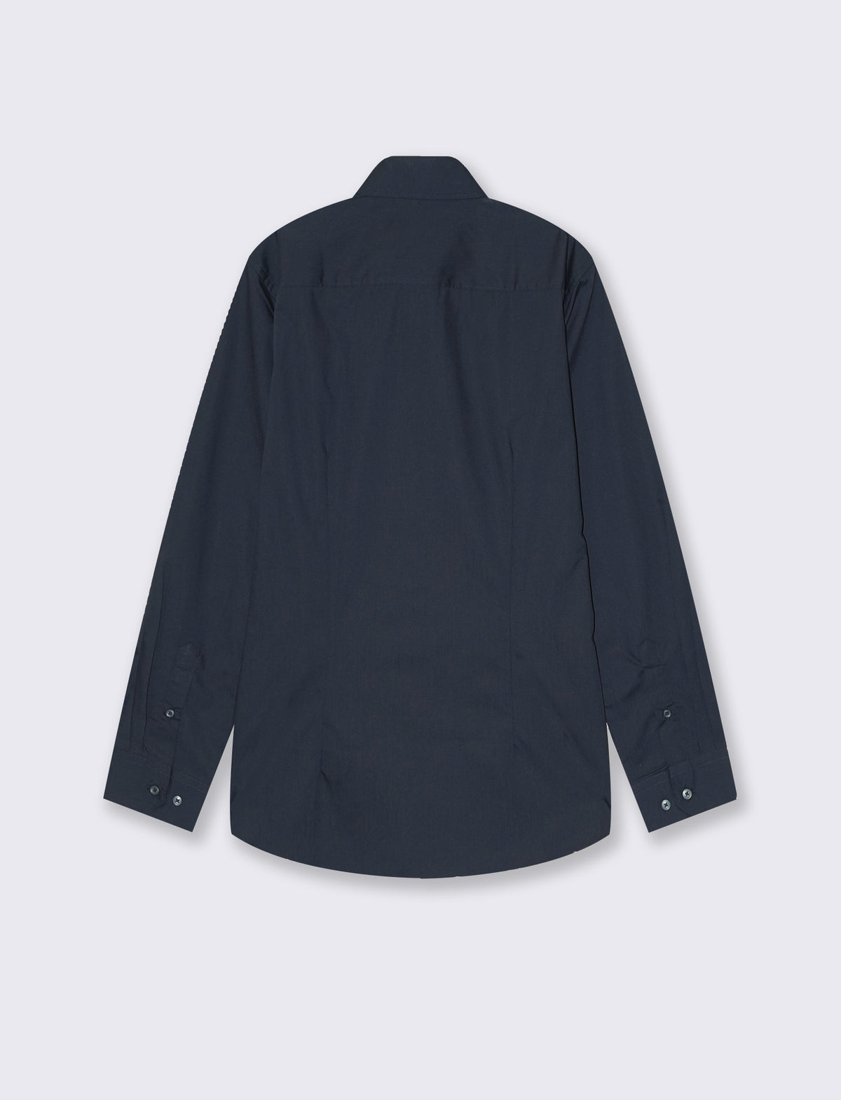 CAMICIA BASIC SLIM FIT EASY IRON - Blu