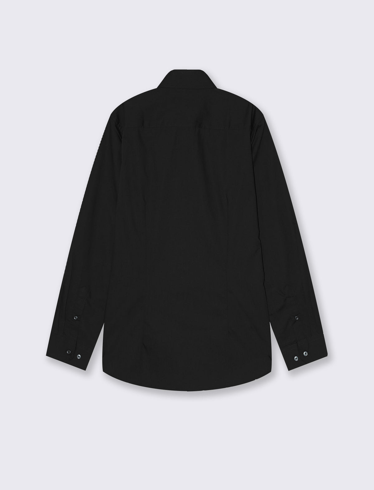 CAMICIA BASIC SLIM FIT EASY IRON - Nero