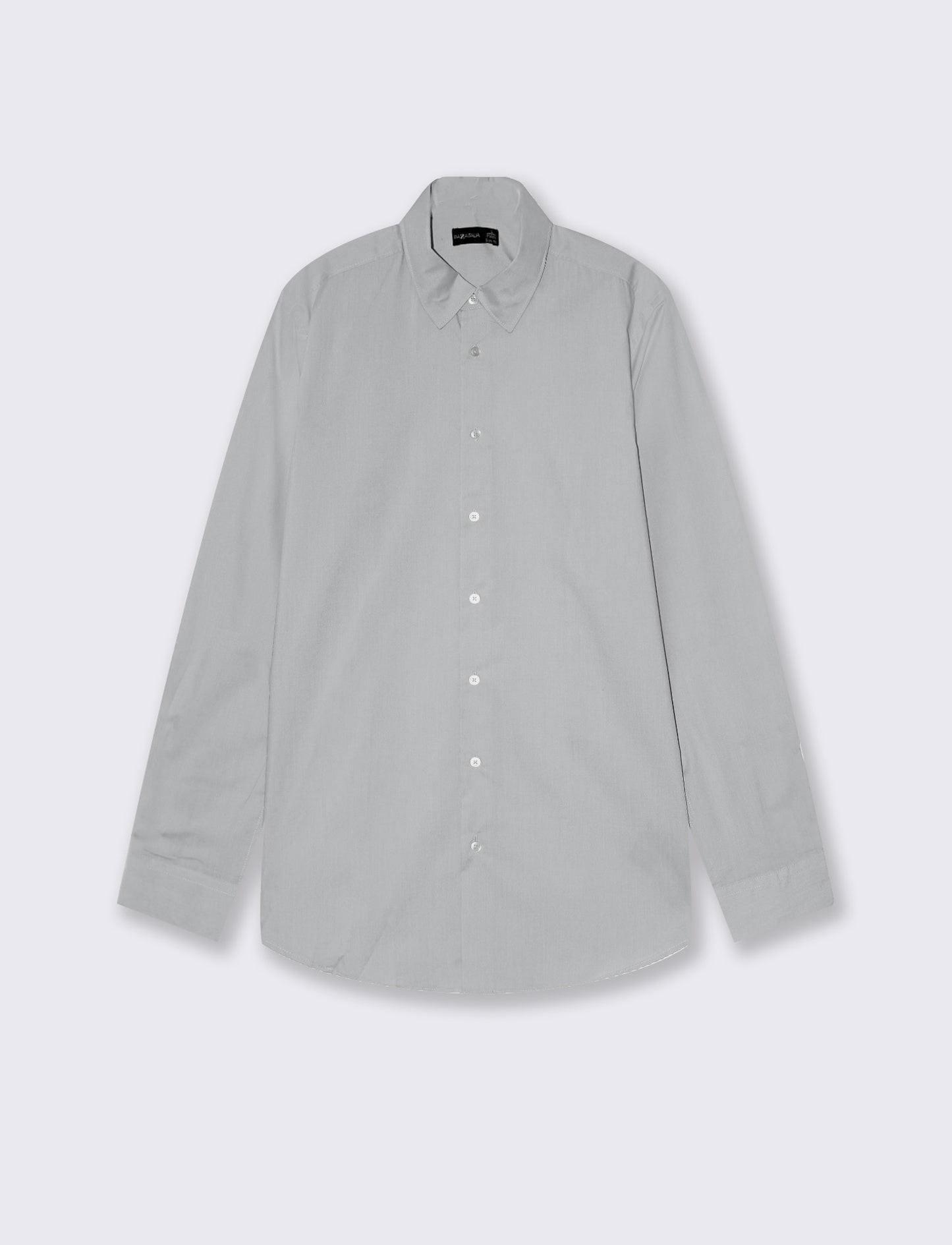 CAMICIA BASIC SLIM FIT EASY IRON - Grigio